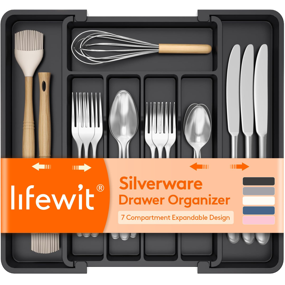 Expandable Silverware Organizer