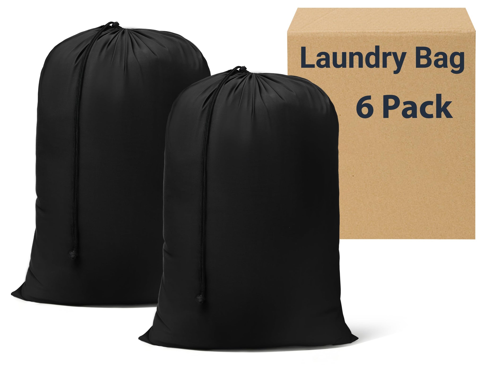 Bulk Travel Laundry Bag (6 Count)