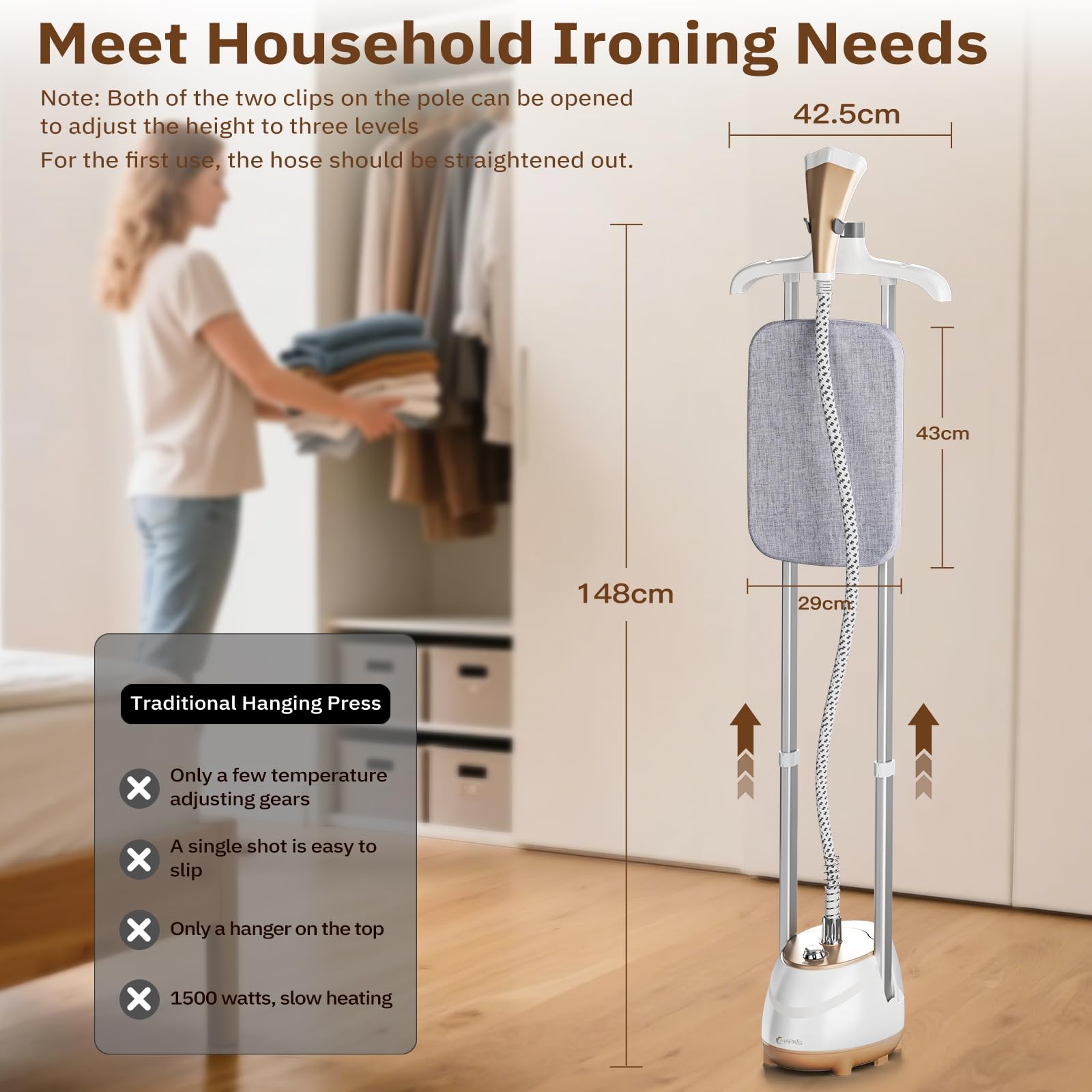 Steamer for Clothes