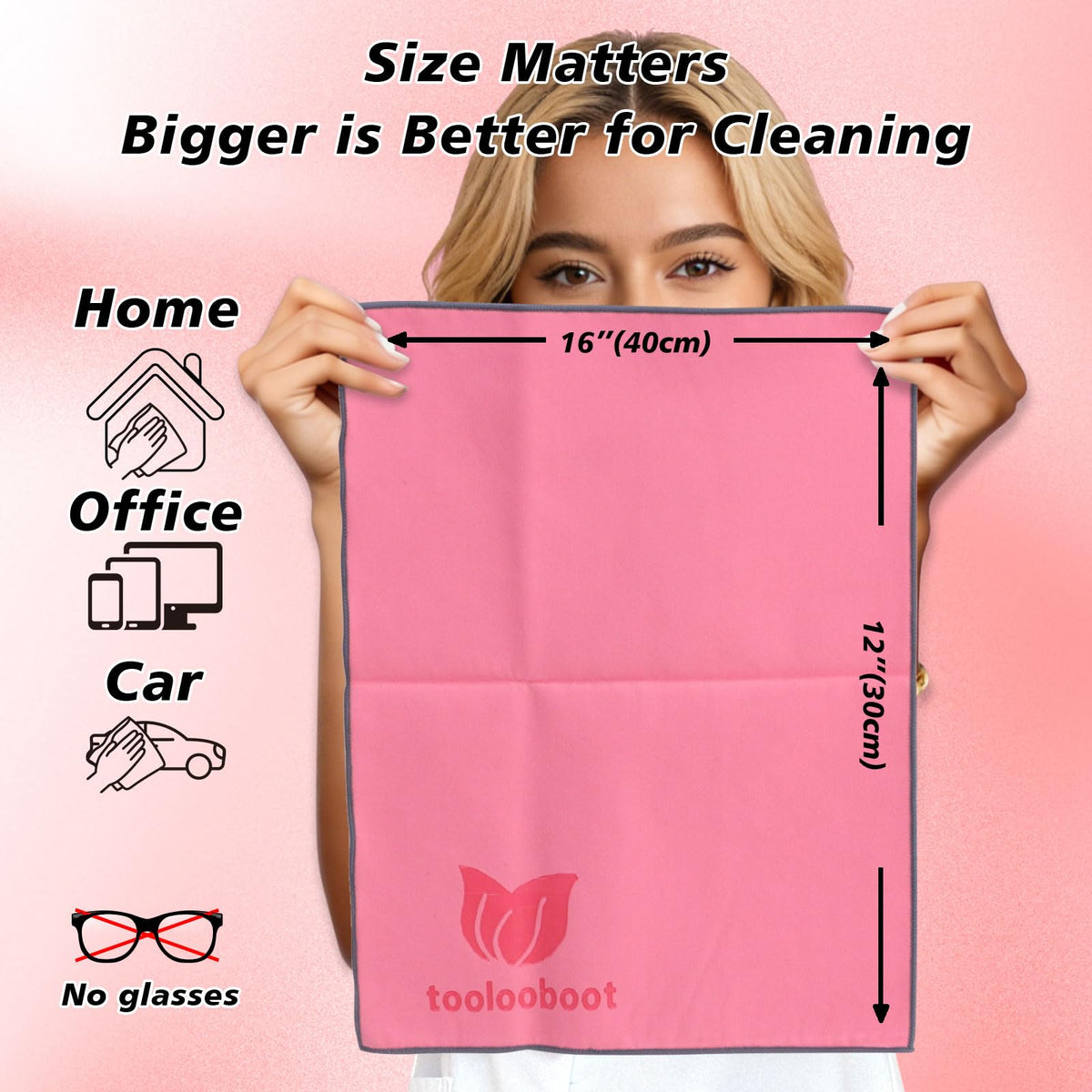 toolooboot Large Cleaning Cloth