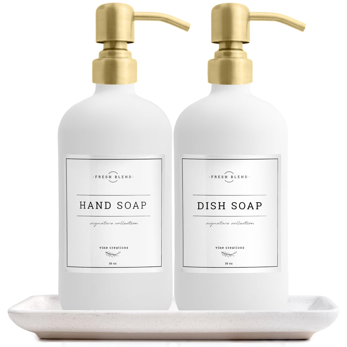 Glass Soap Dispenser