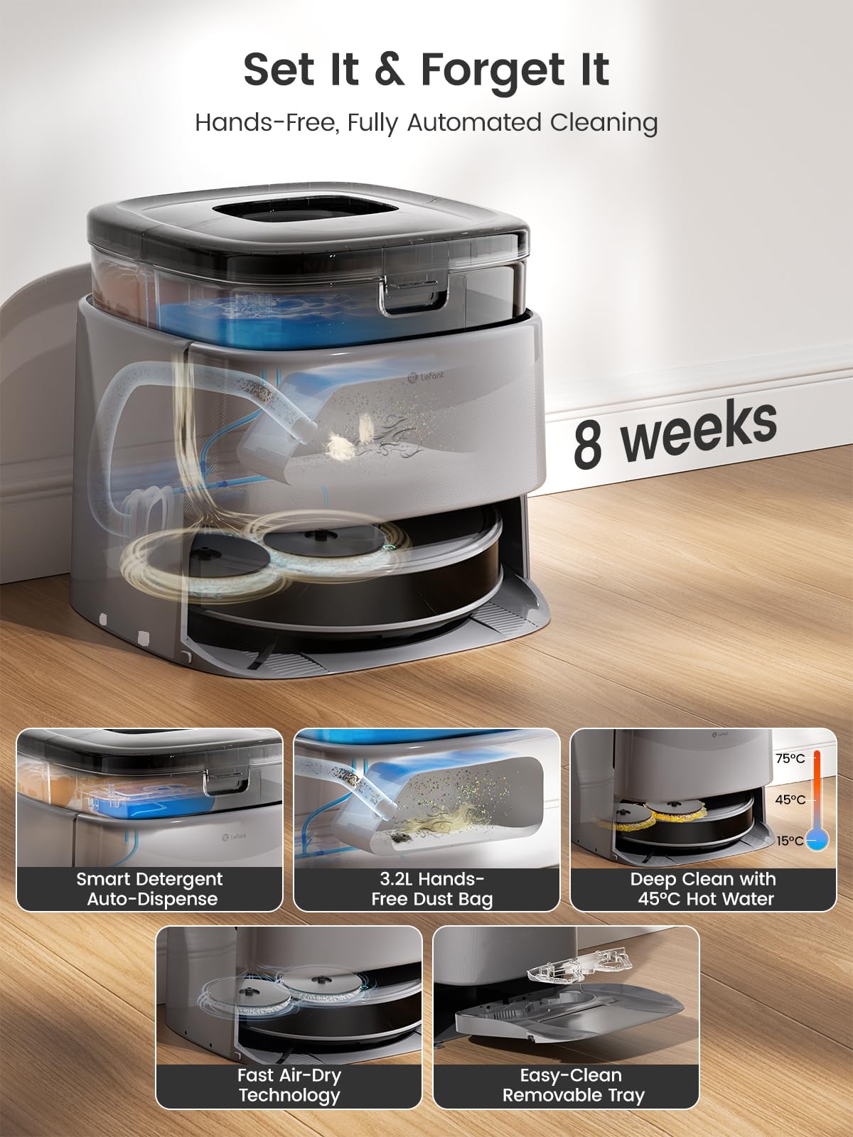 Robot Vacuum and Mop