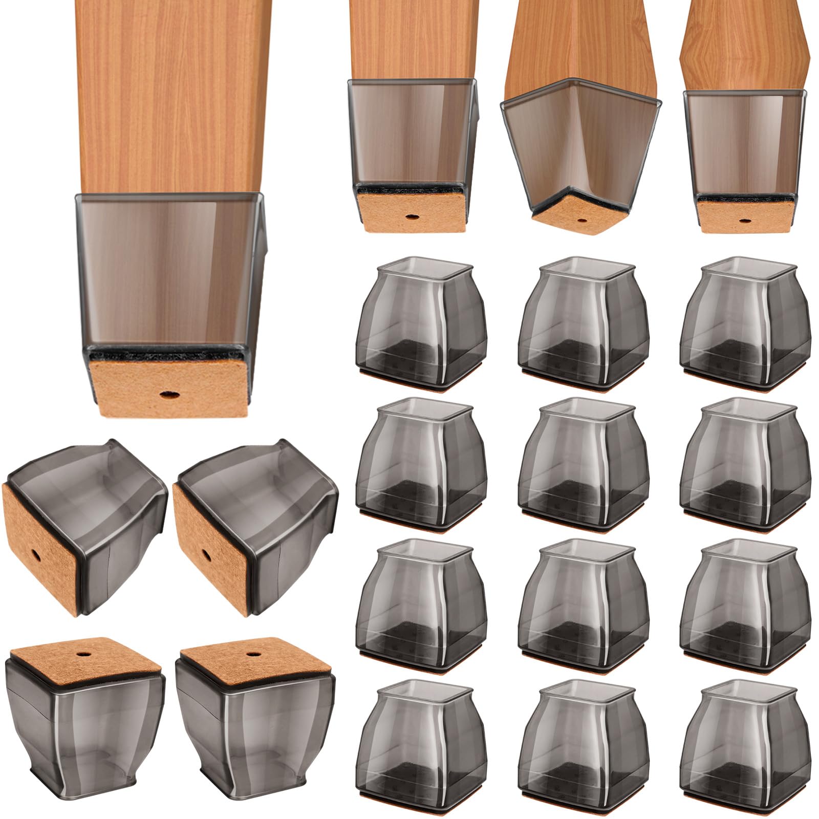 Silicone Chair Leg Floor Protectors