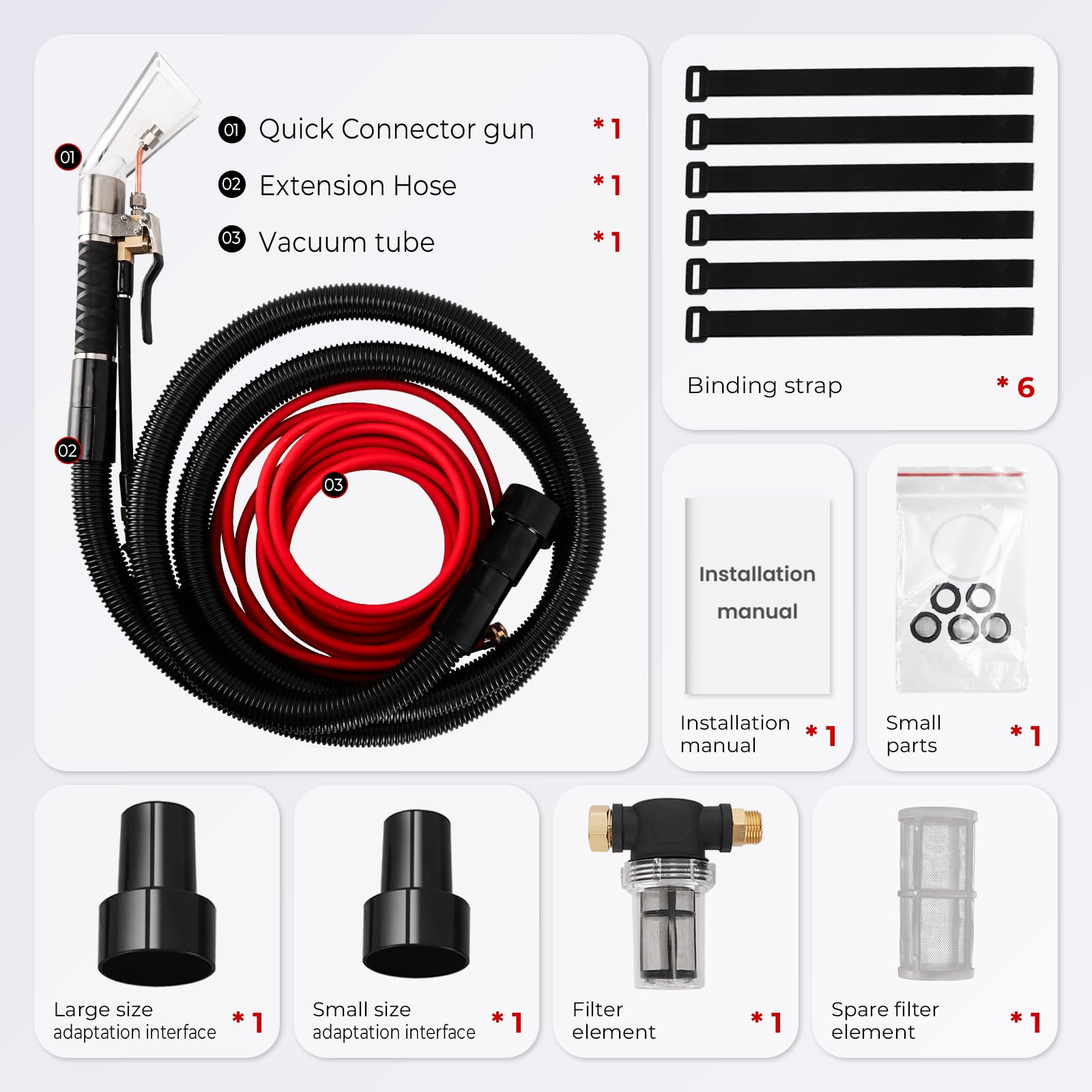Shop Vac Extractor Kit