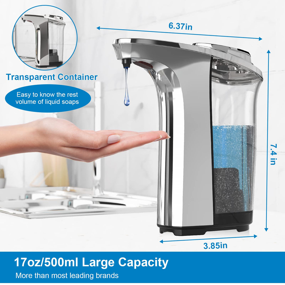Automatic Soap Dispenser (2 Count)