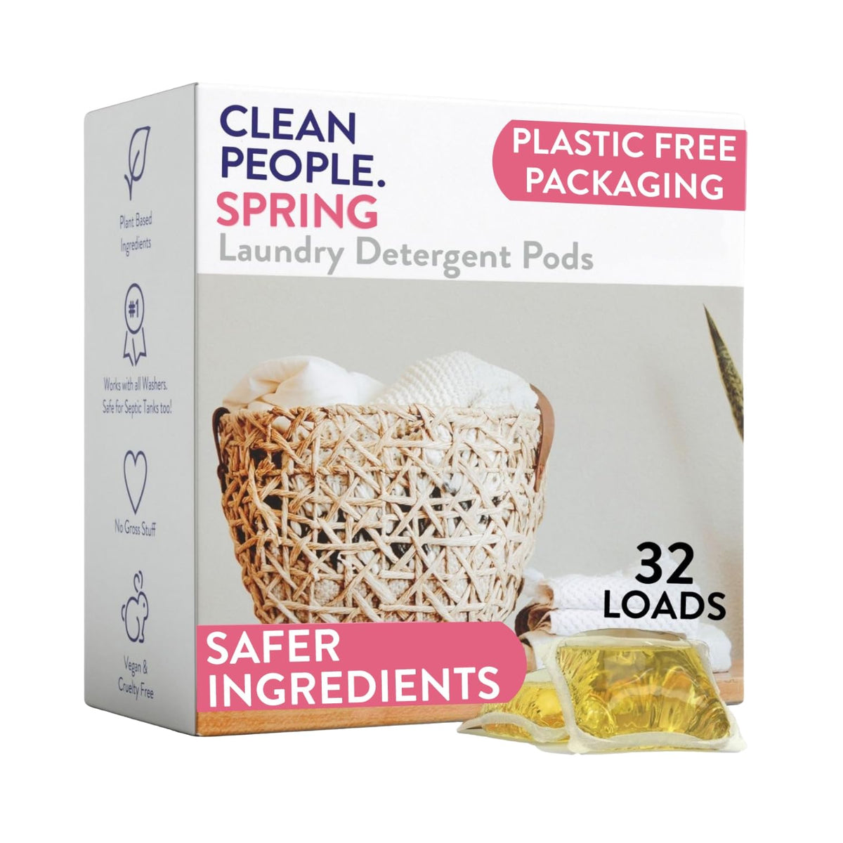 Laundry Detergent Pods (32 Count)