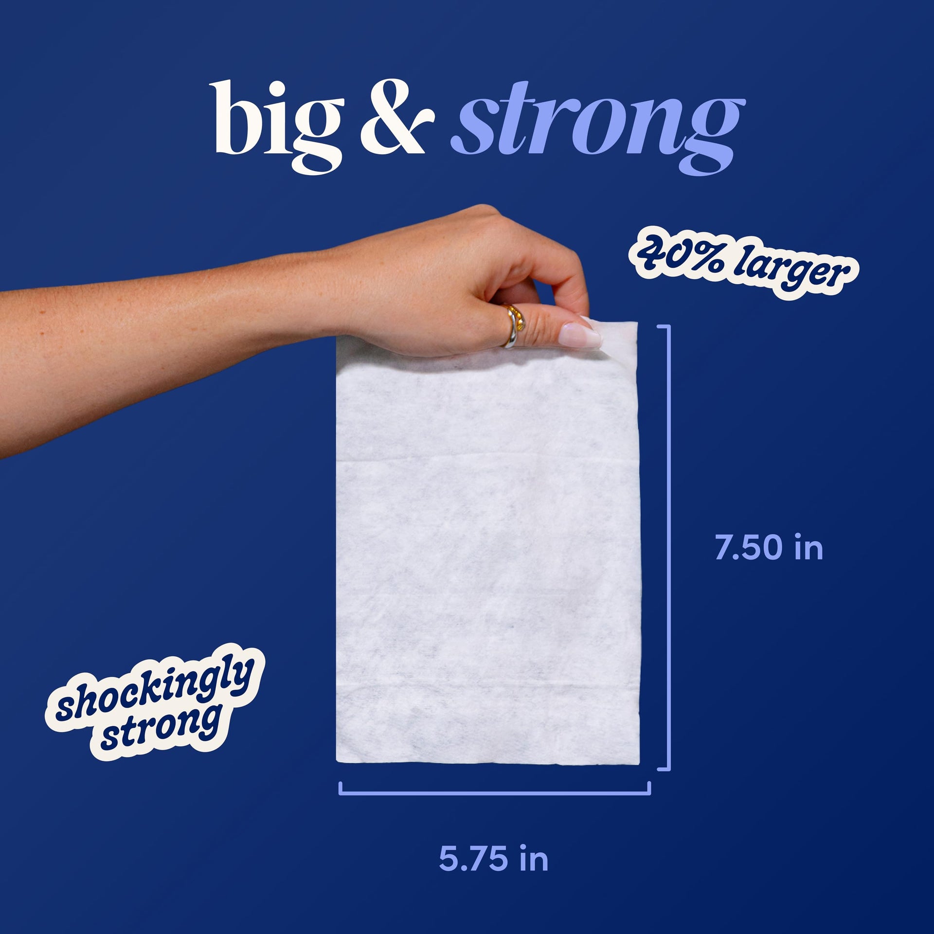 Flushable Wipes for Women (32 Count)