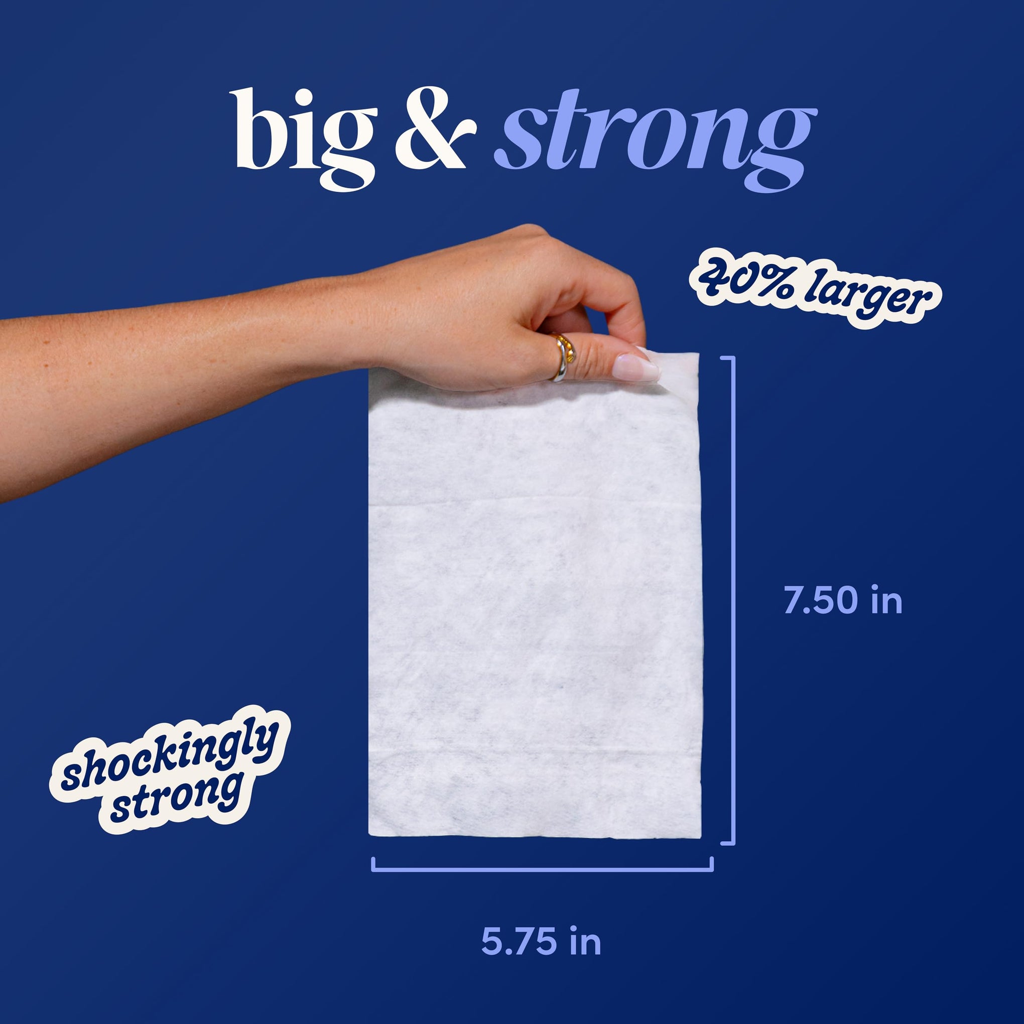 Flushable Wipes for Women (32 Count)