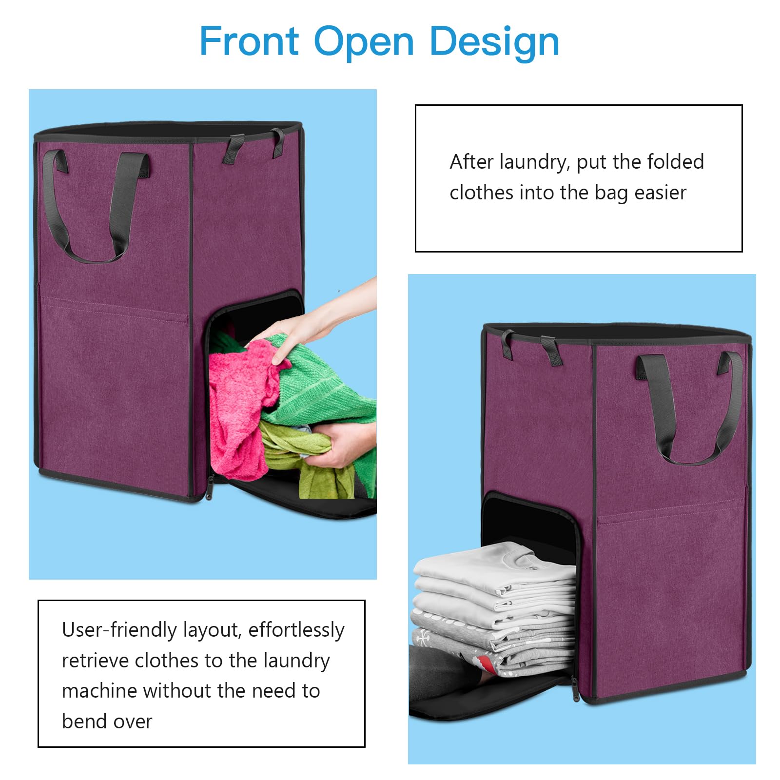 Laundry Tote Basket