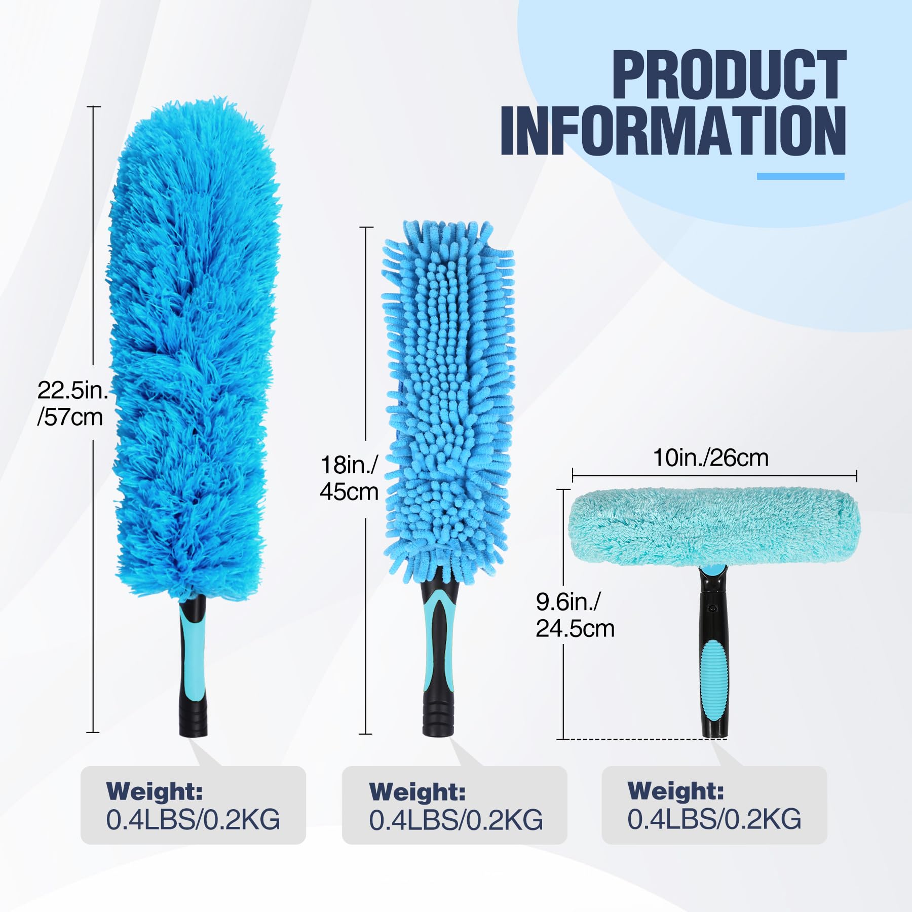 15 Foot High Ceiling Duster Kit with 4