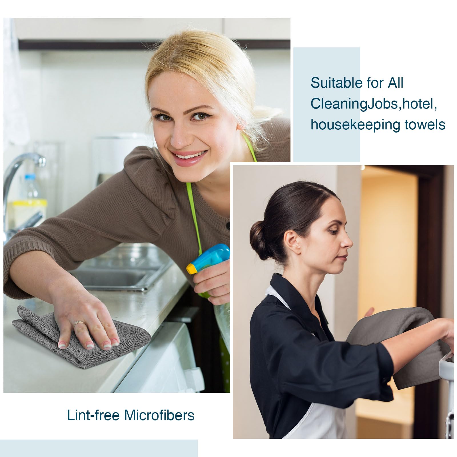 200 Microfiber Cleaning Cloths