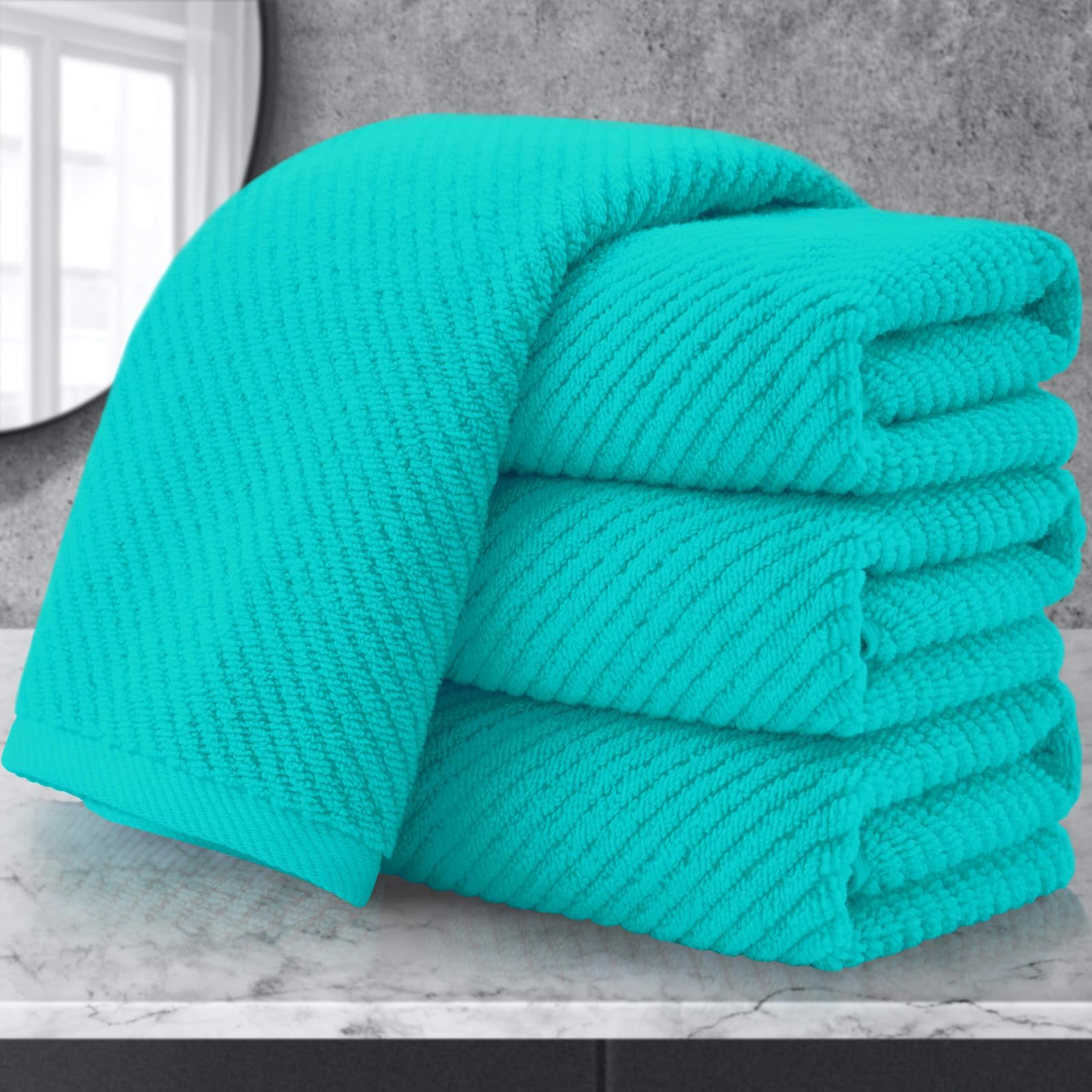 Bathroom Hand Towels 4PC (4 Count)