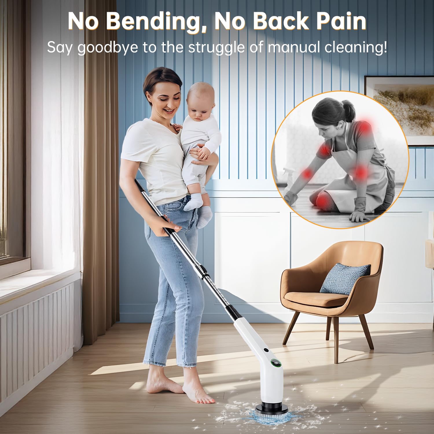 Electric Spin Scrubber
