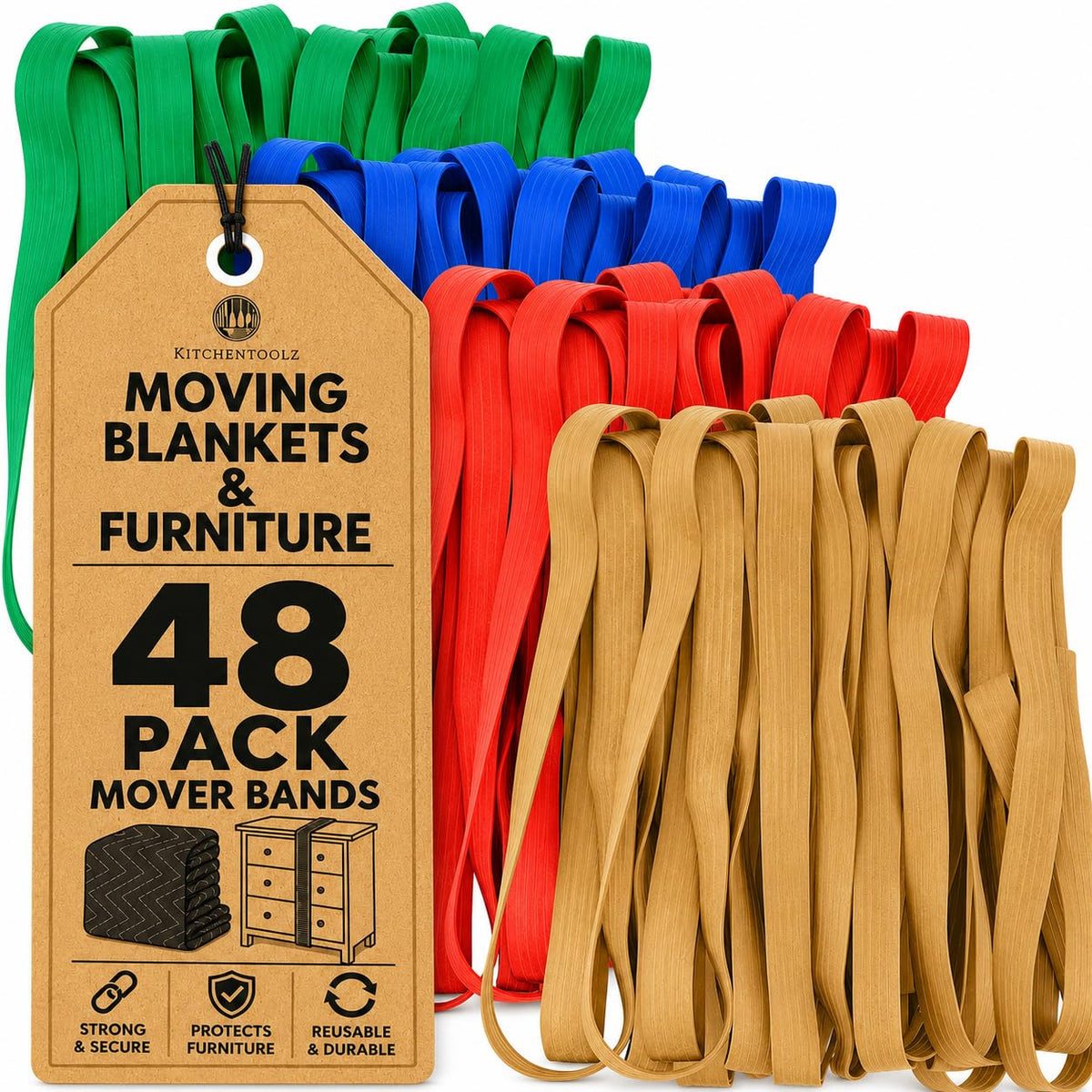 48 Pack Mover Bands