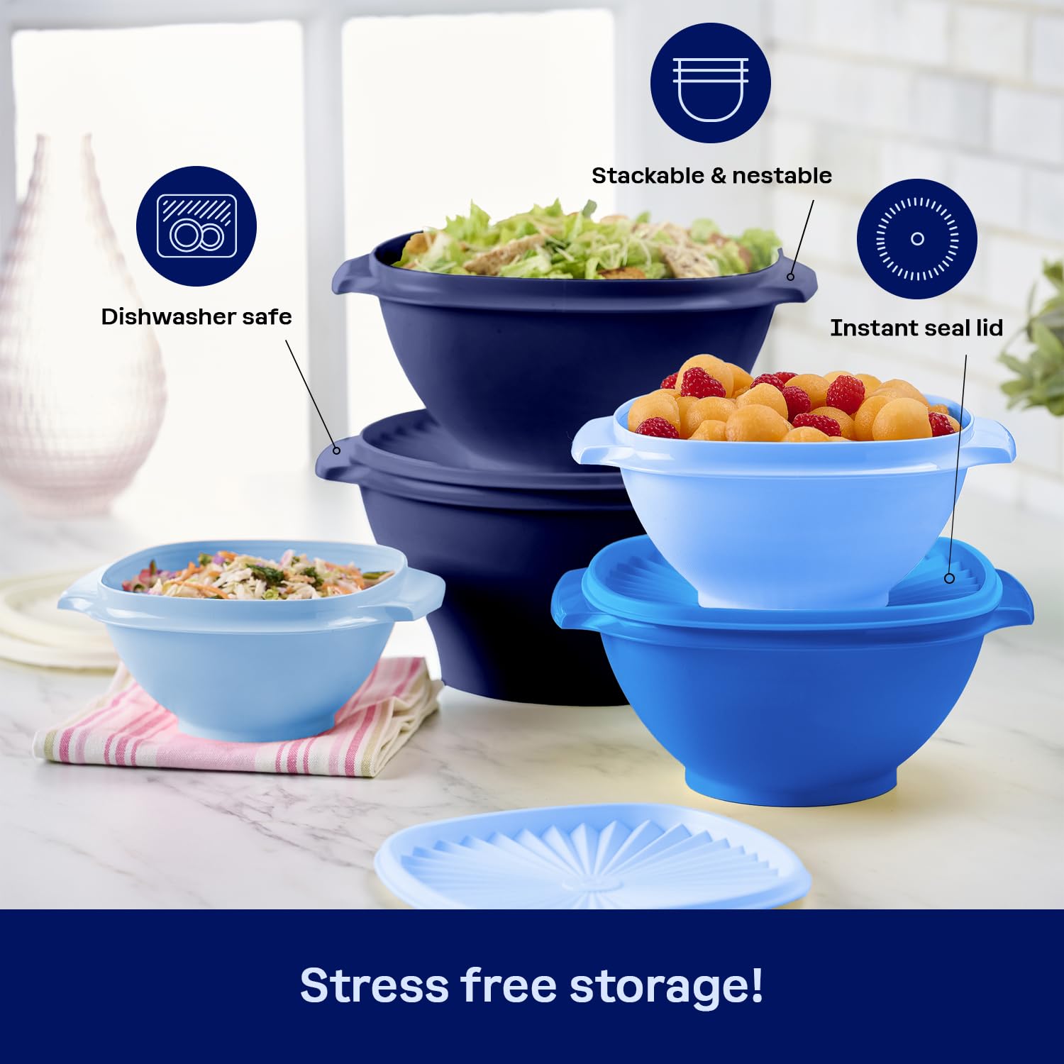 Heritage 10 Piece Vintage Blue Set
