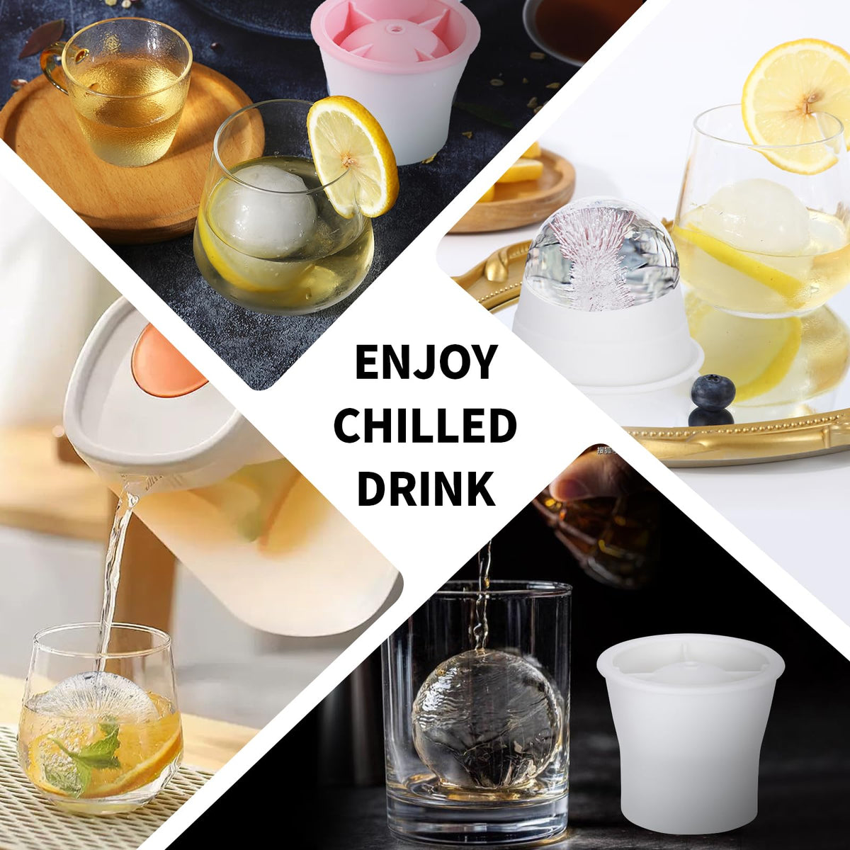 Ice Molds 6 PCS (6 Count)