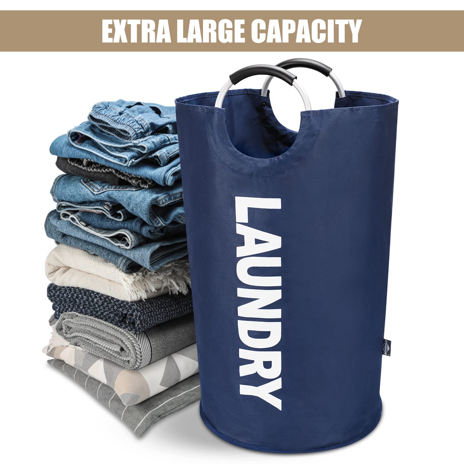 90L Large Laundry Basket Bag - ModHome Supplies