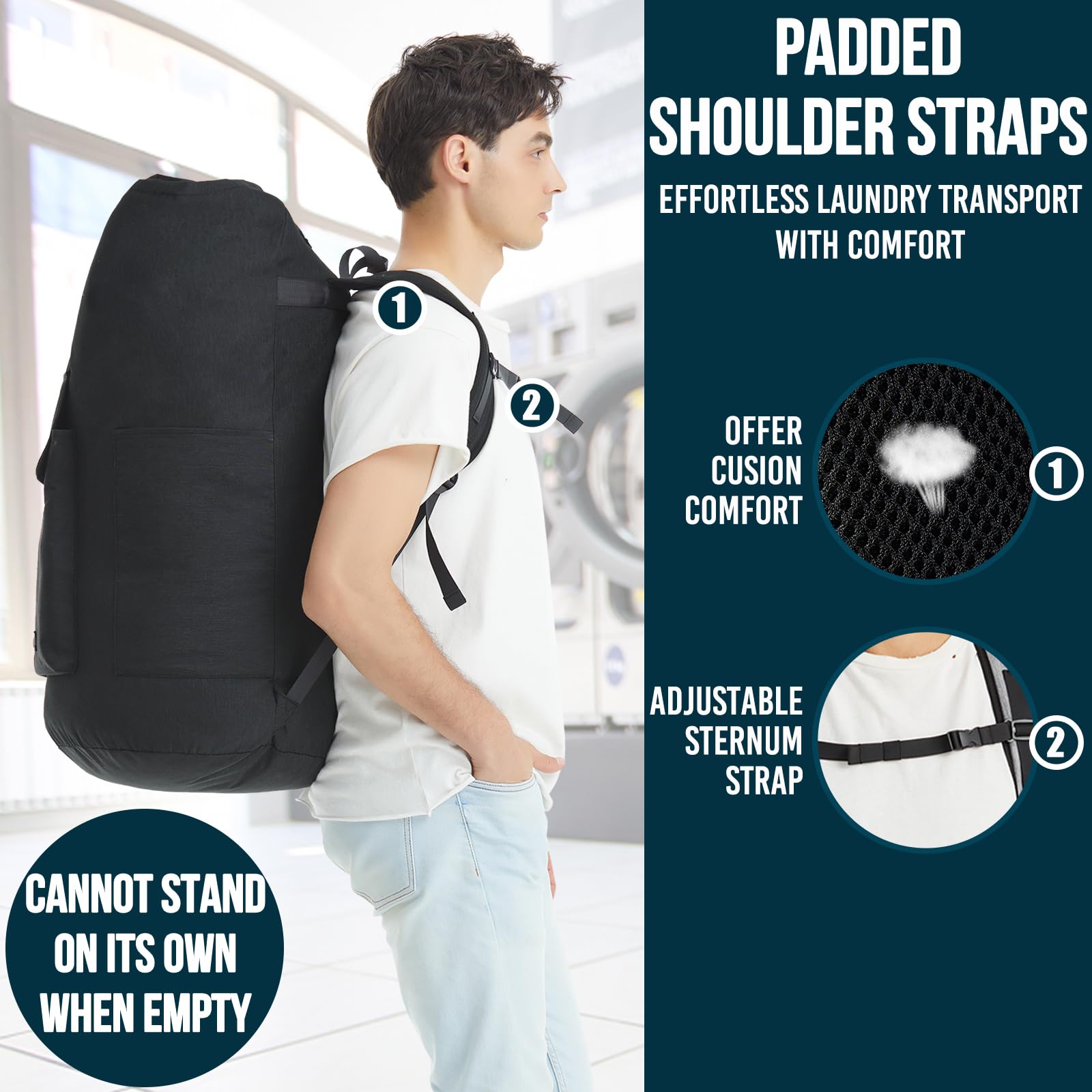 Laundry Backpack Bag