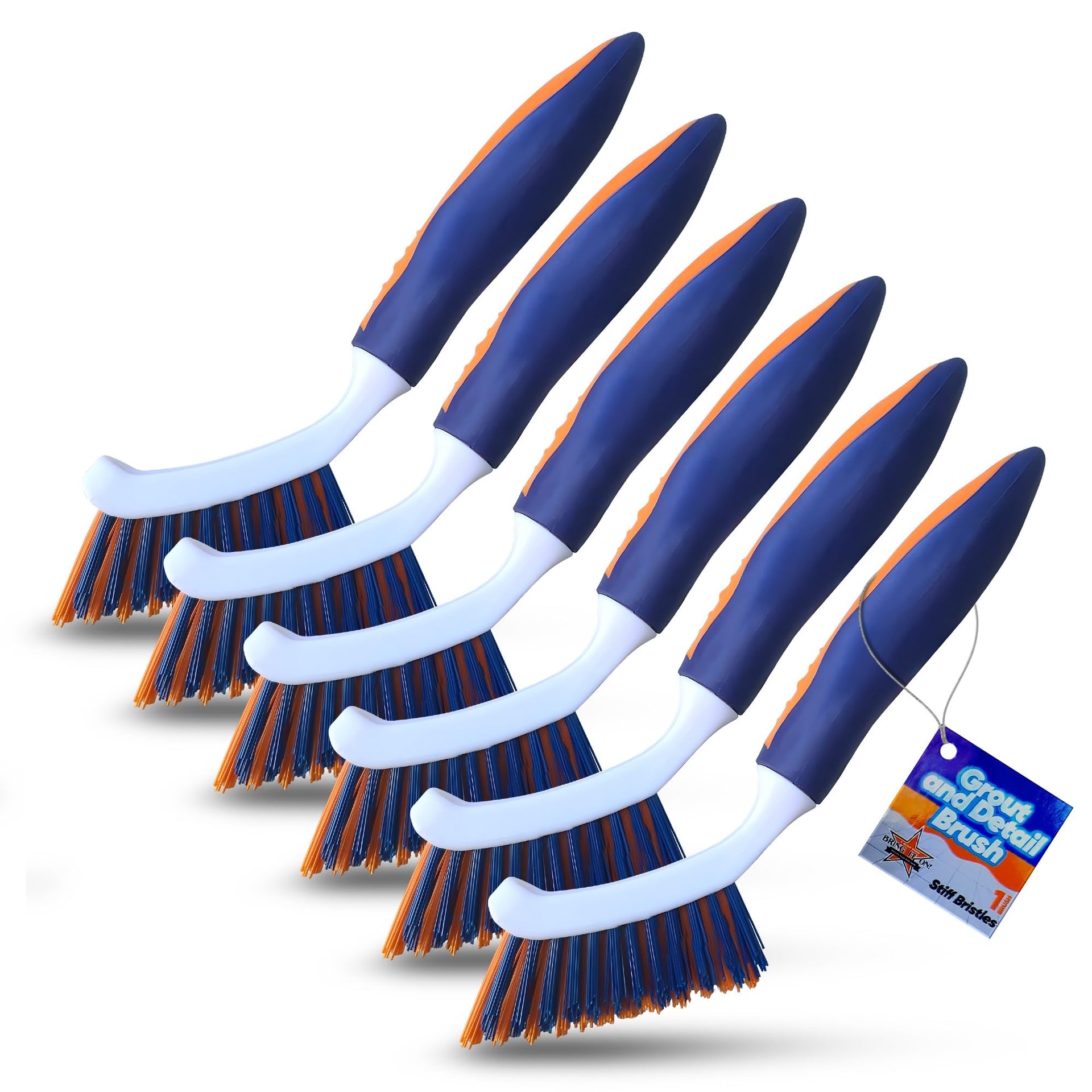Bring It On Grout Cleaning Brush 6 (6 Count)