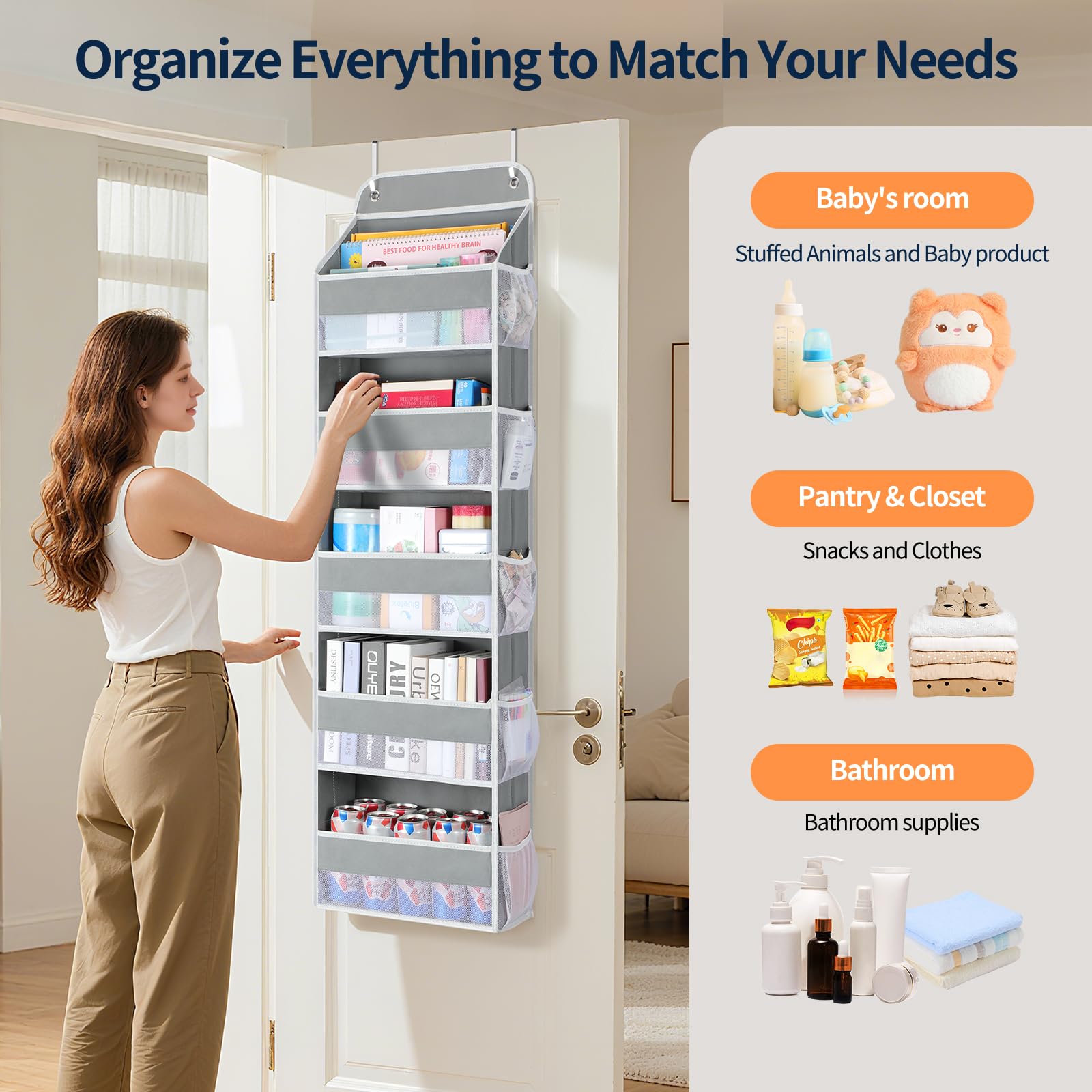 Over The Door Organizer Storage