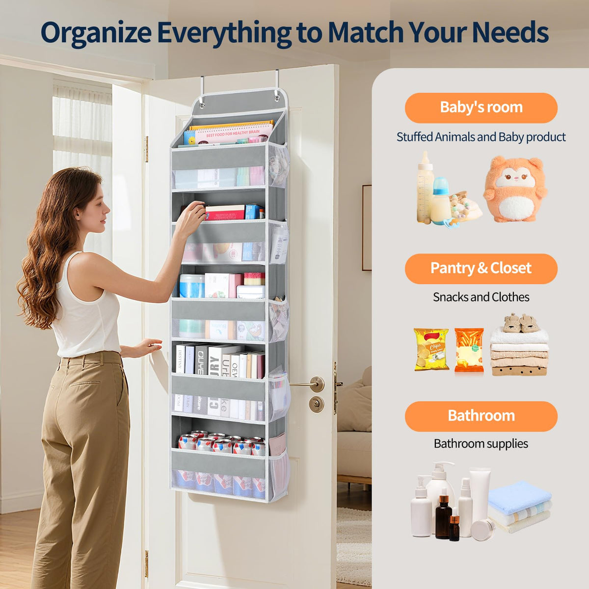 Over The Door Organizer Storage