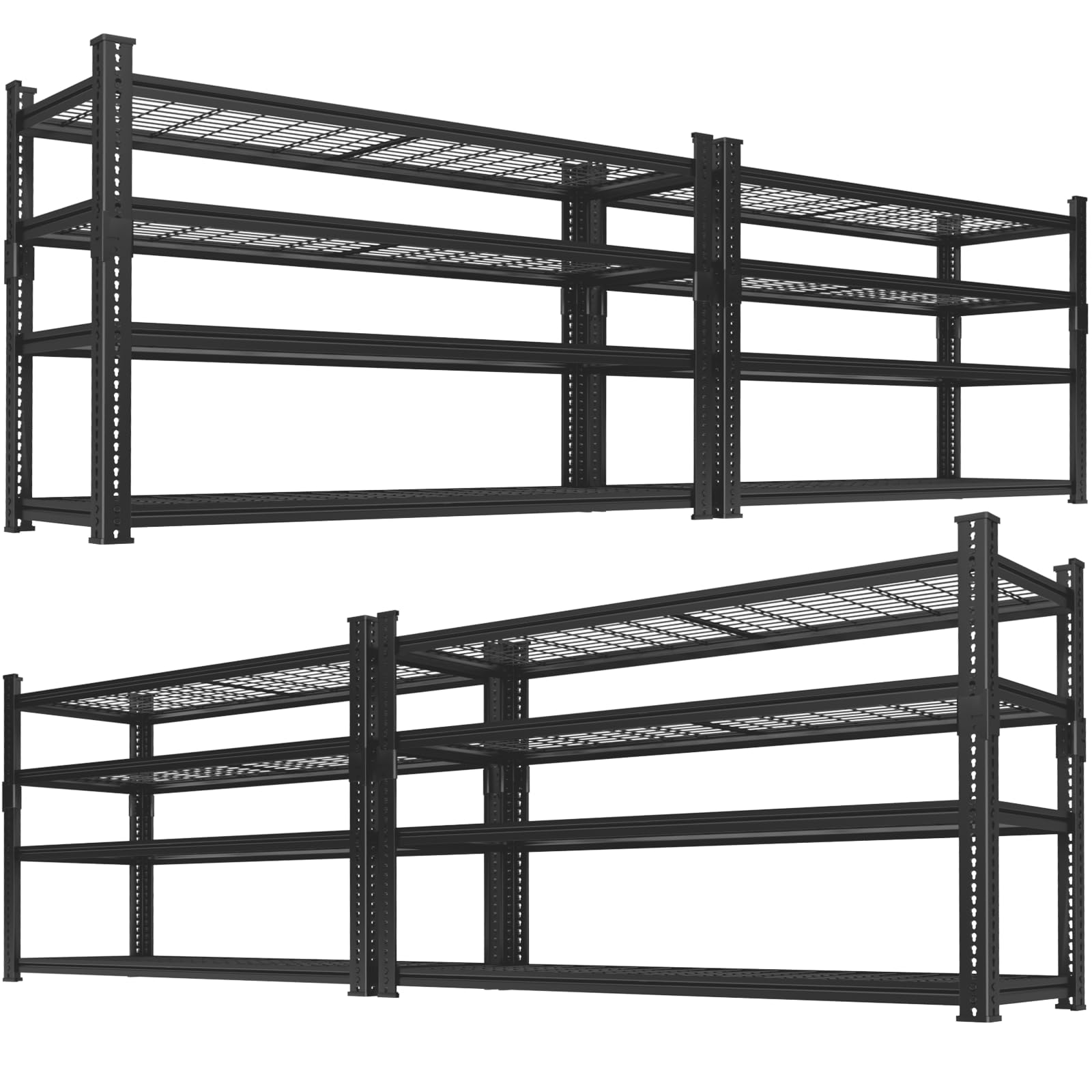 Storage Shelves Heavy Duty 4 PCS (4 Count)