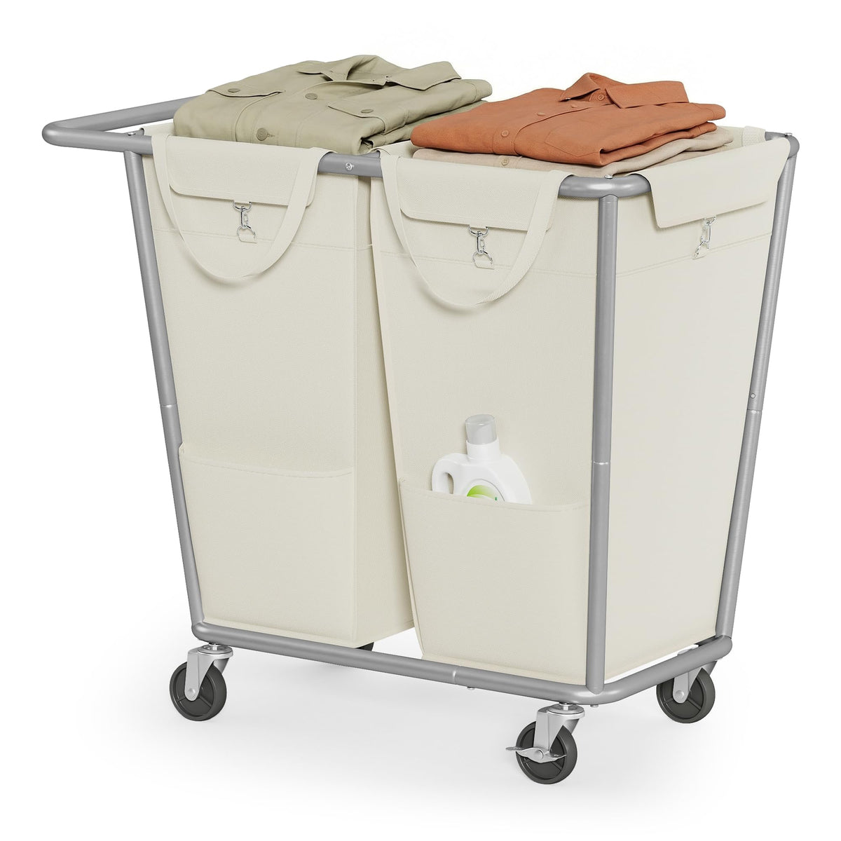 Laundry Basket with Wheels - ModHome Supplies