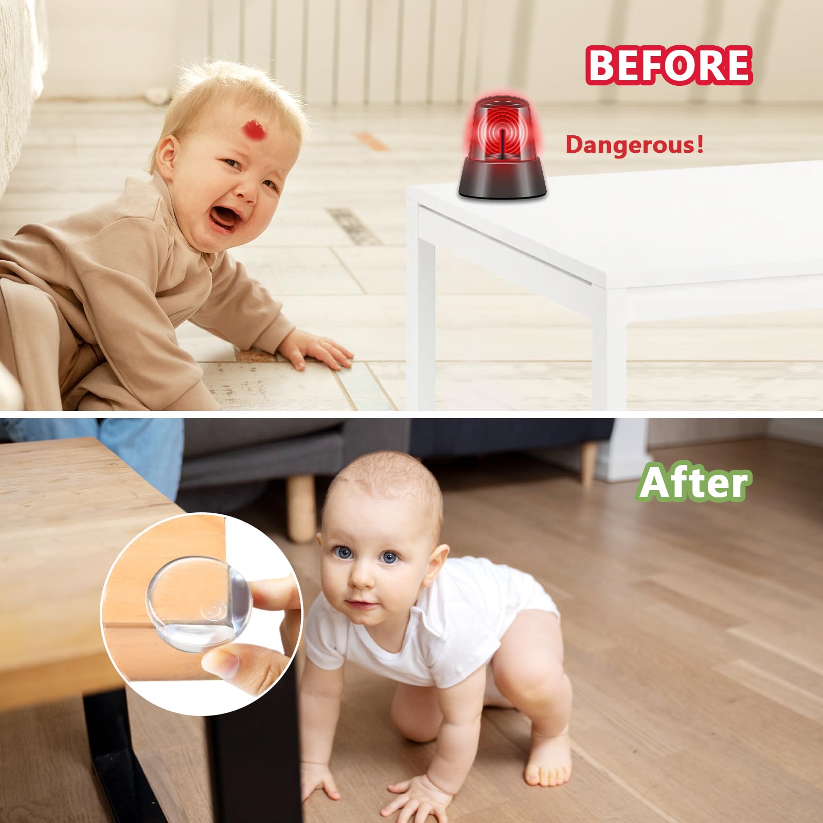8 Pack Corner Protector Baby
