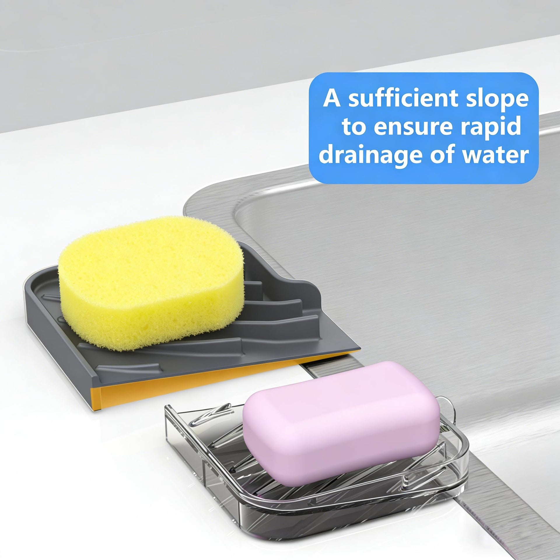 Sponge Holder for Kitchen Sink