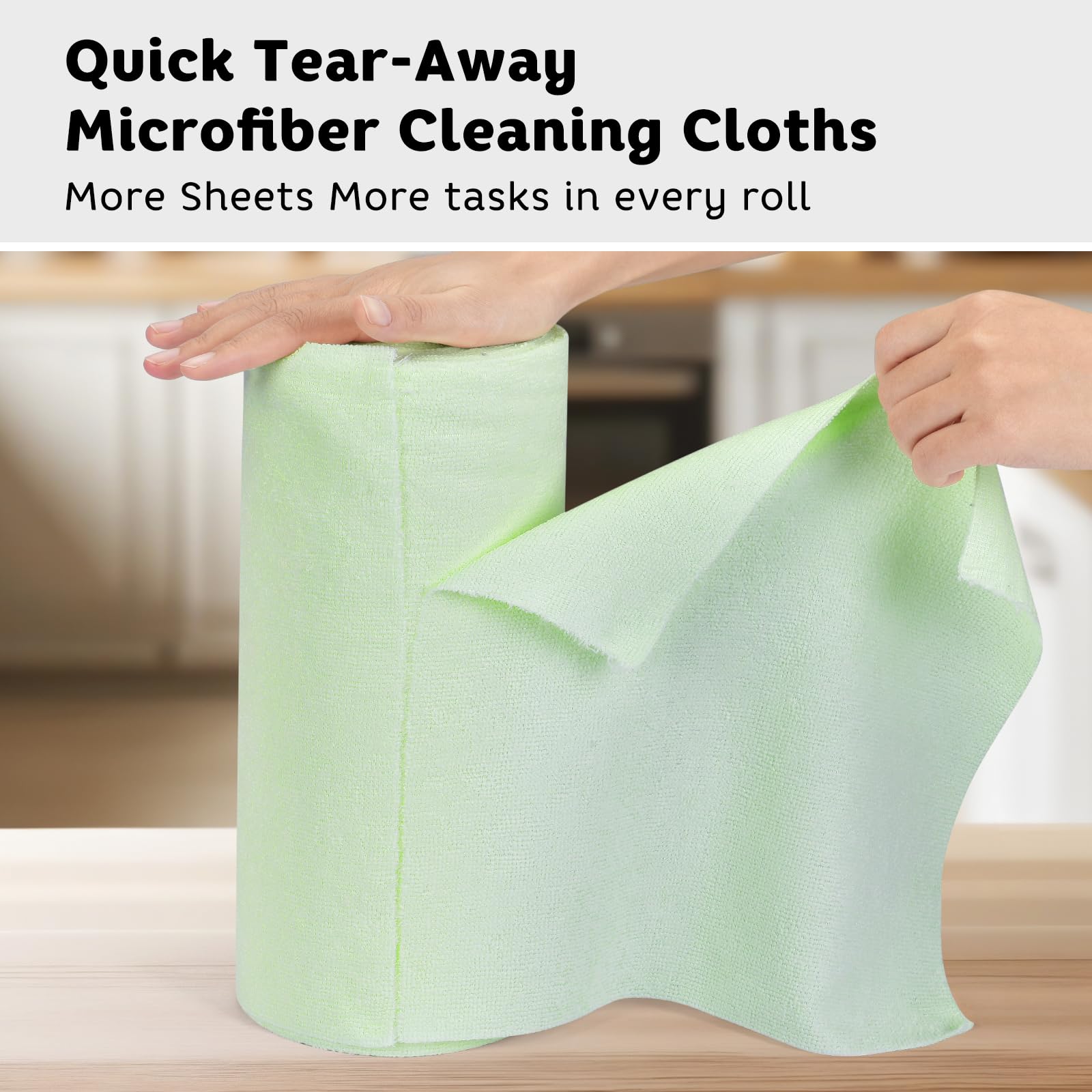 Matthew Microfiber Cleaning Cloth Roll 72Pack (72 Count)