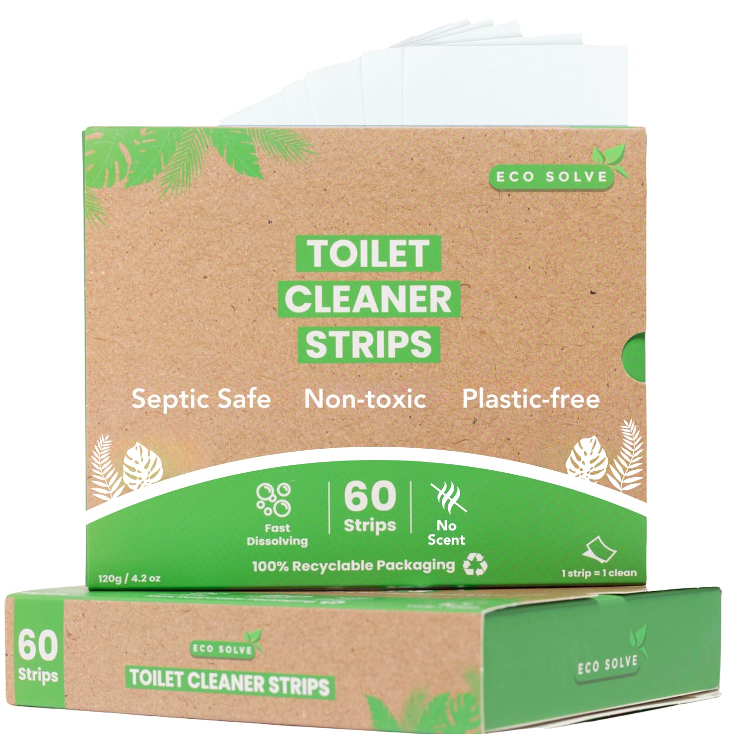 Toilet Bowl Cleaner Strips 60 Count