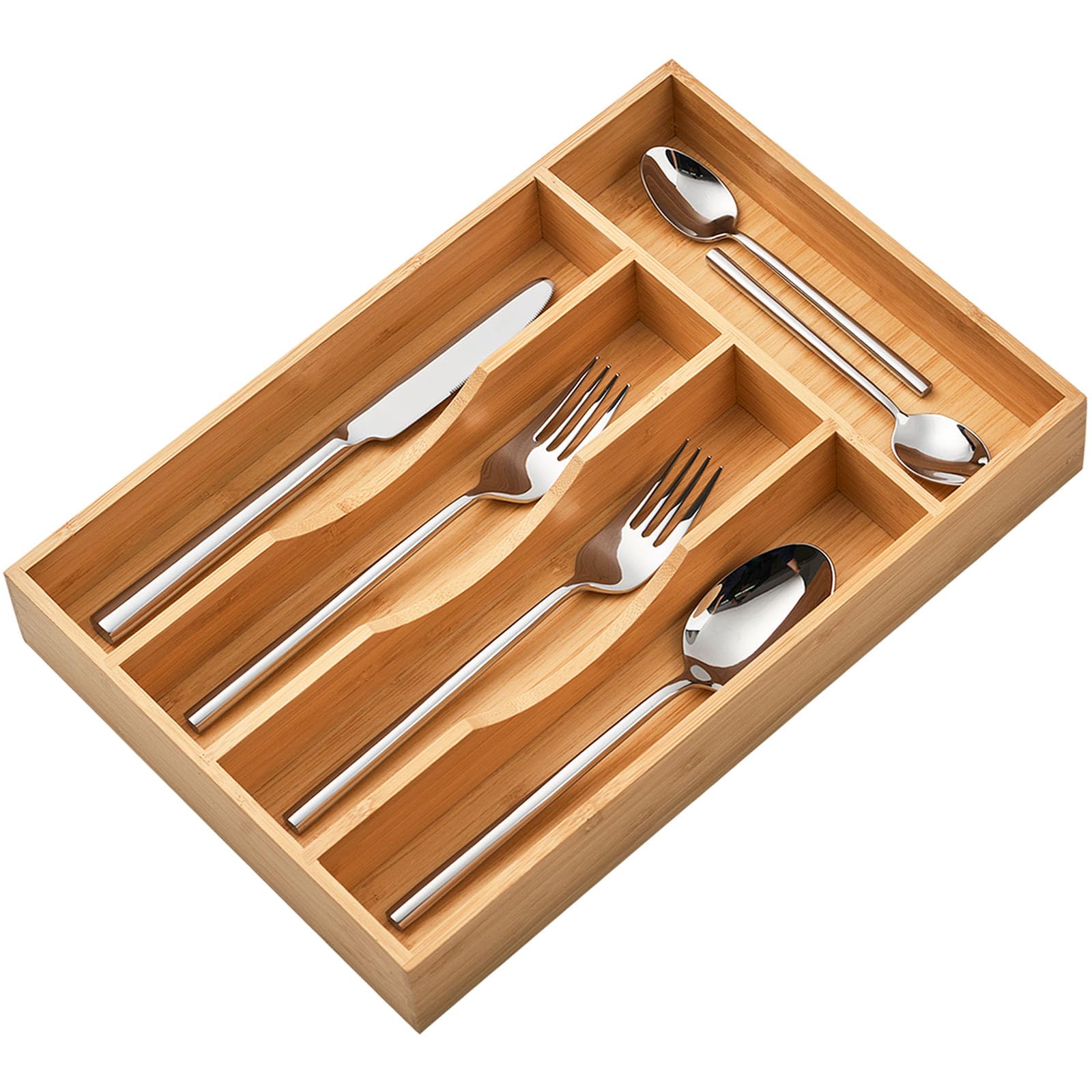 Bamboo Kitchen Drawer Organizer