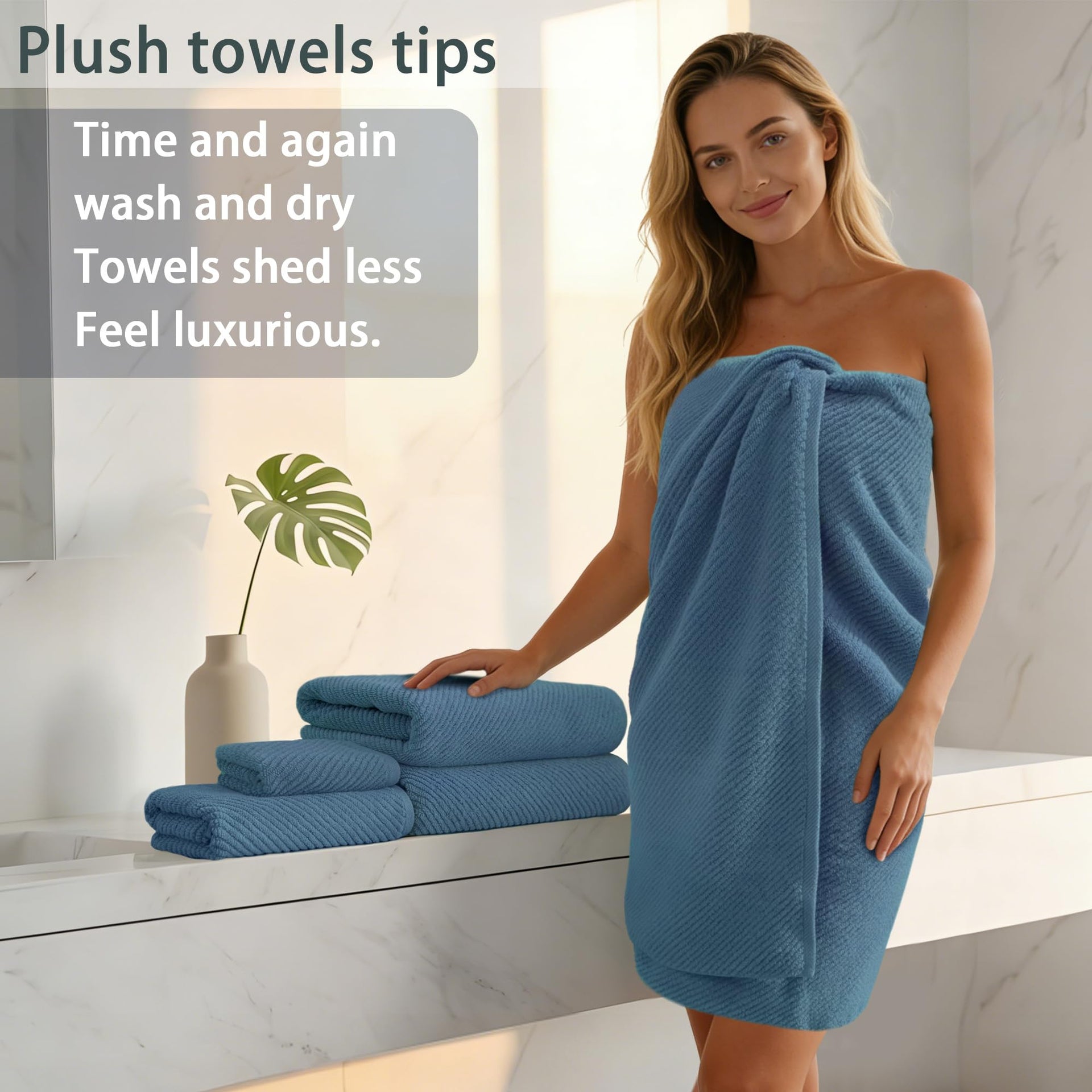 Bath Towels 4PC (4 Count)