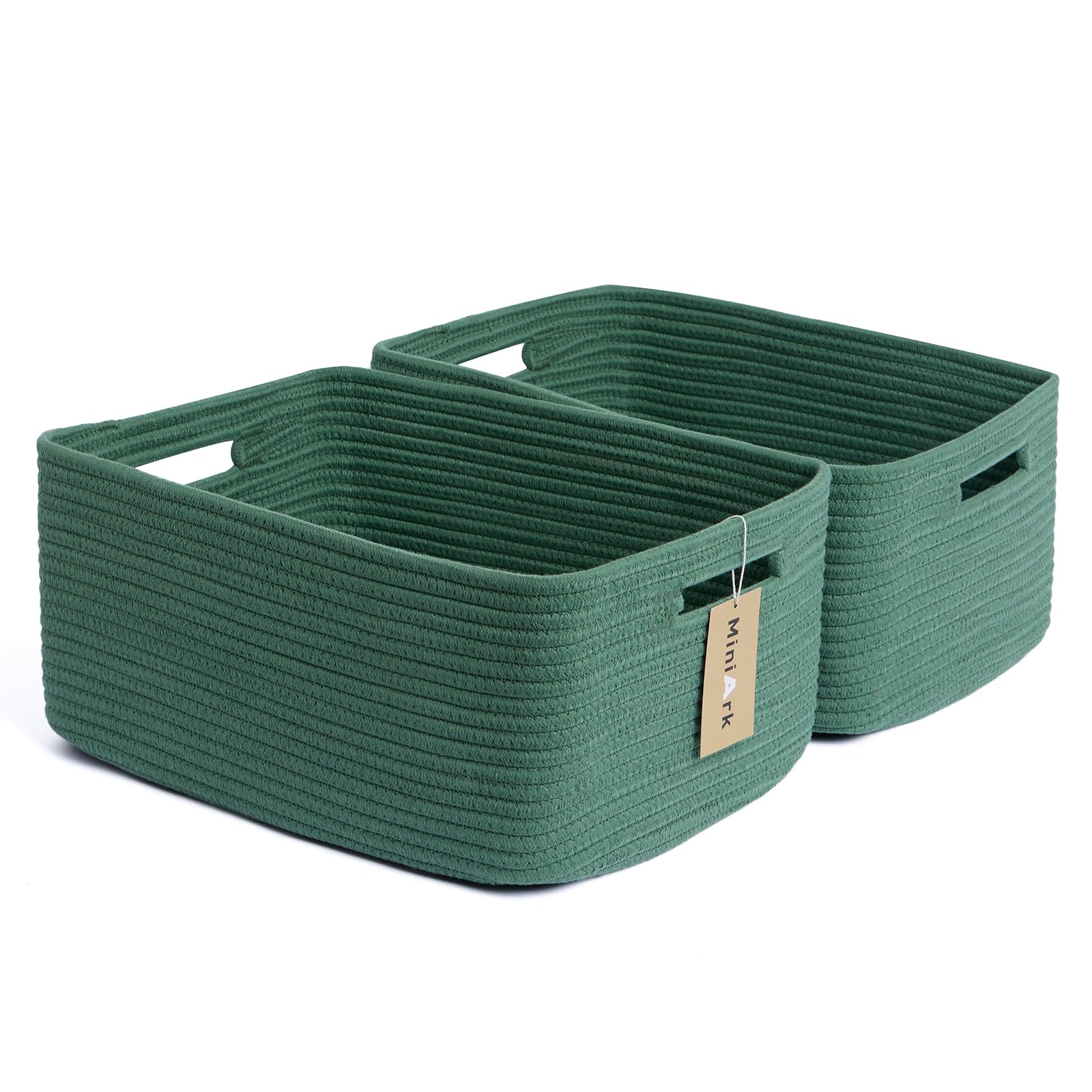 Large Storage Baskets for Shelves (2 Count)