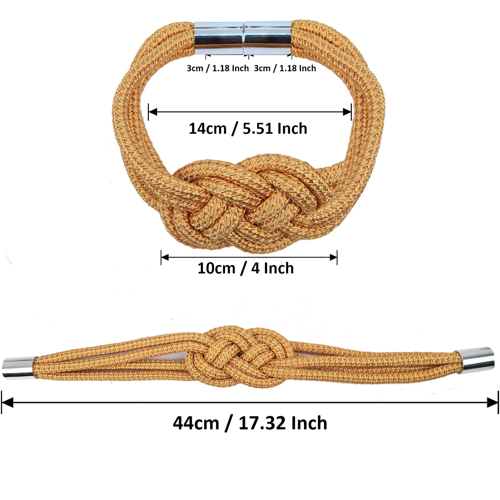 2 Pack Magnetic Curtain Tiebacks (2 Count)