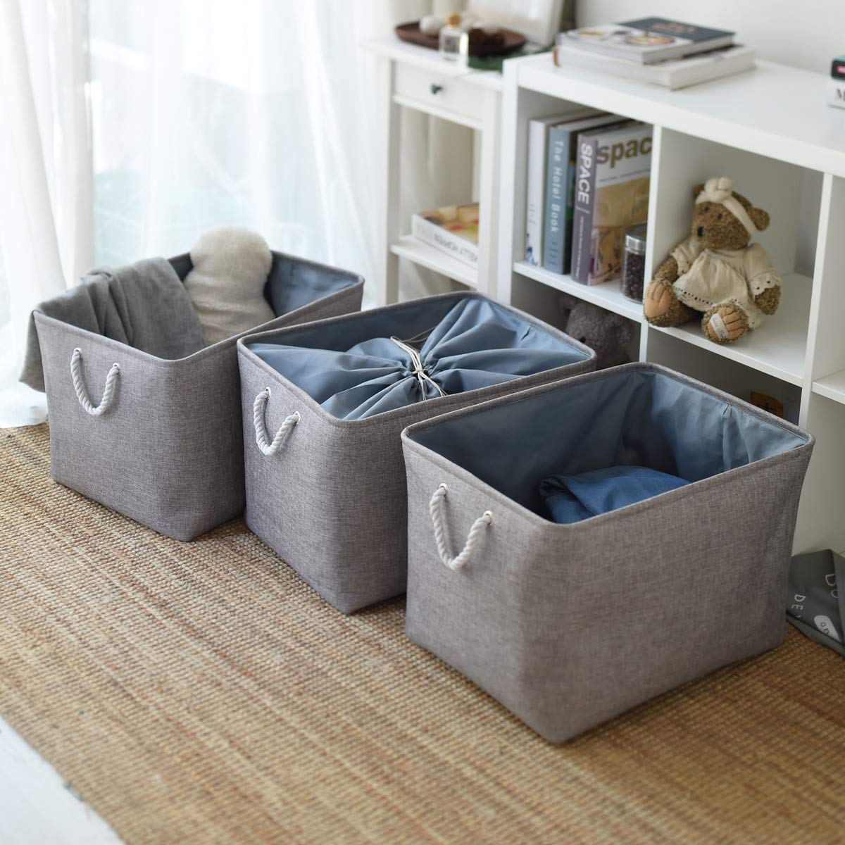 Storage Baskets for Organizing (3 Count)