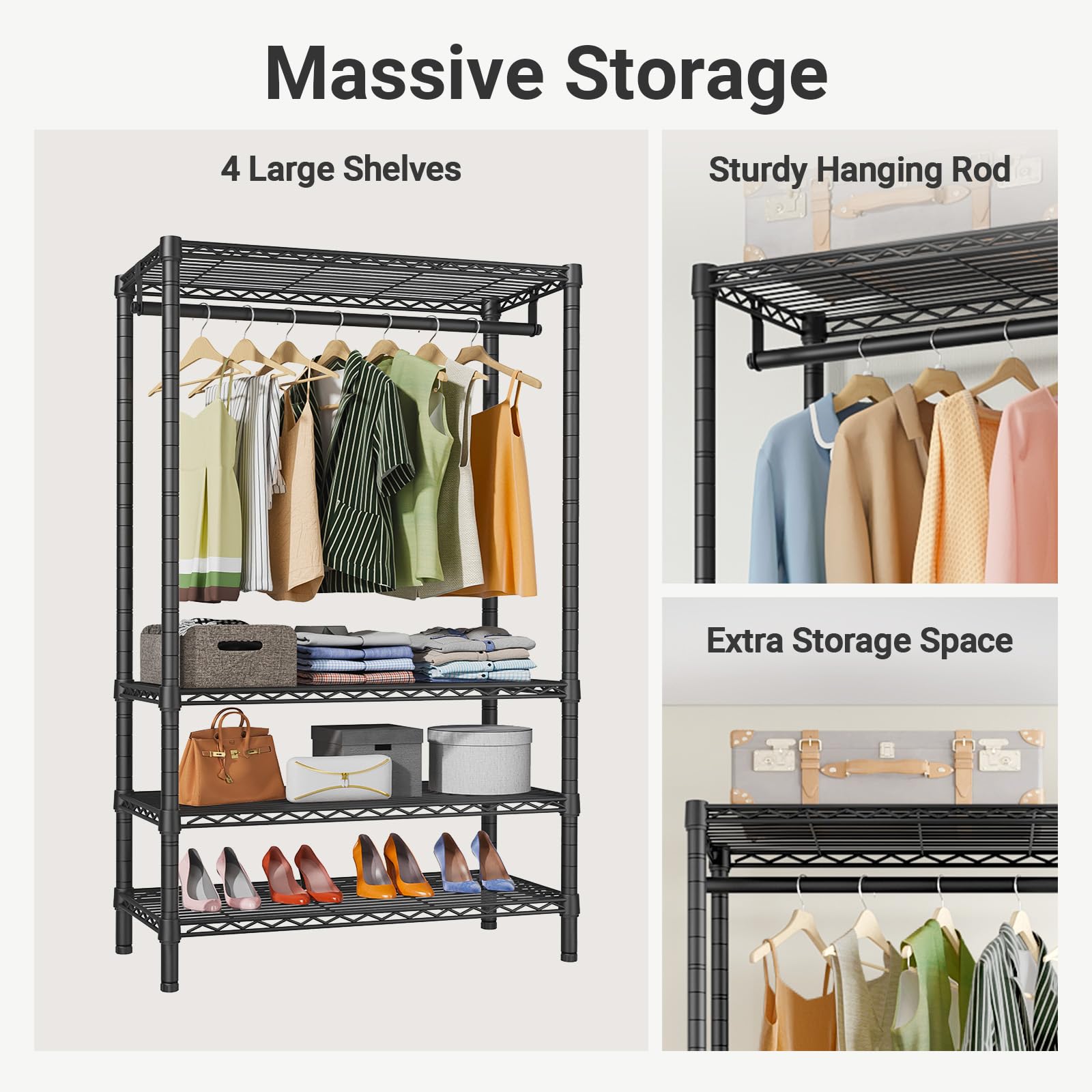 V1 Wire Garment Rack