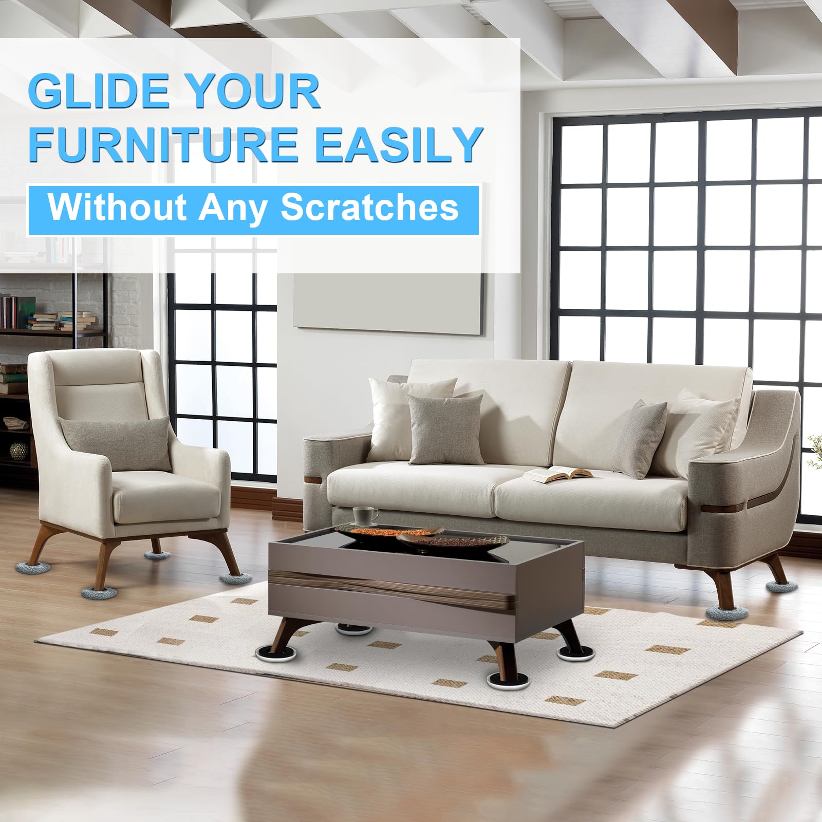 New Upgrade Furniture Movers Sliders (4 Count)