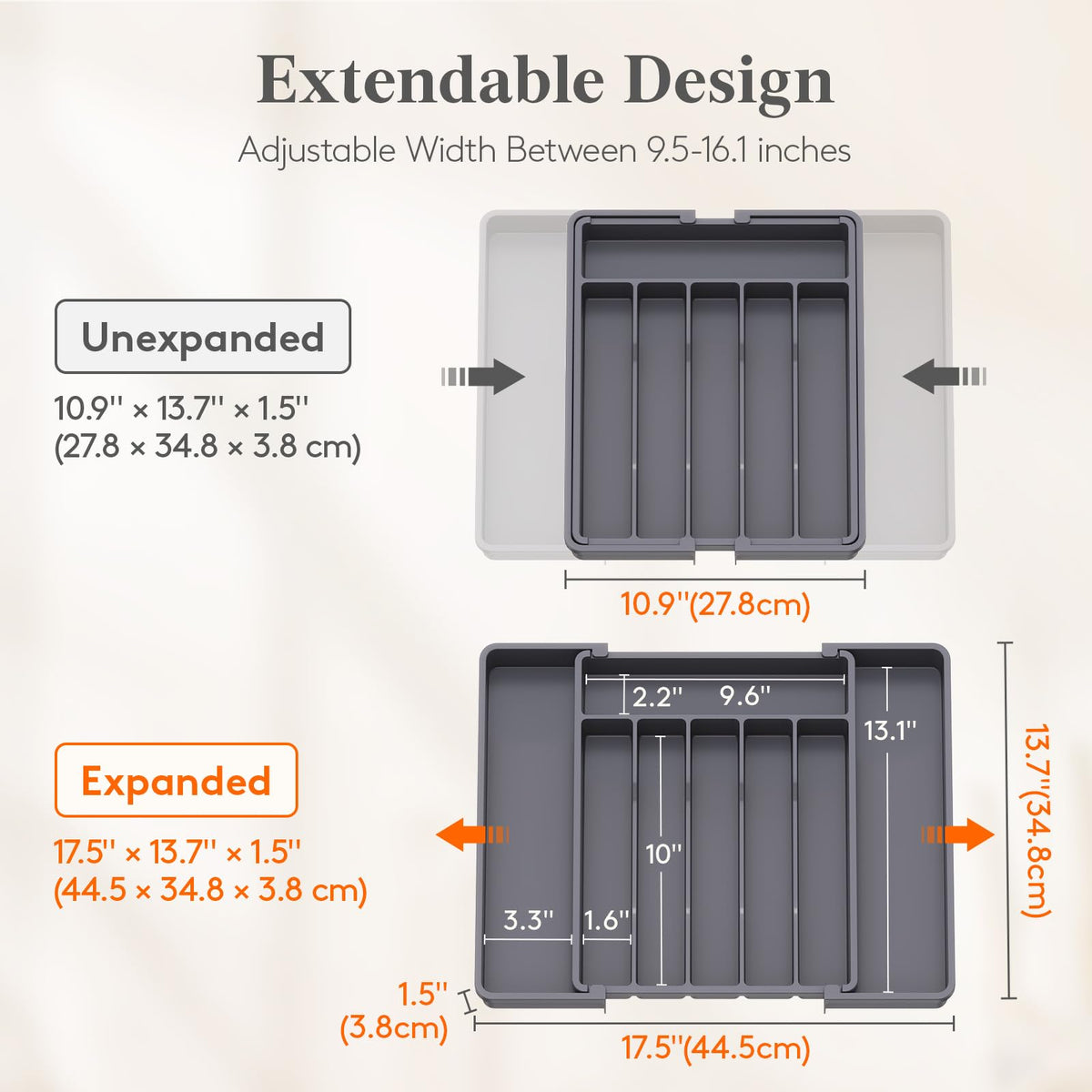 Silverware Drawer Organizer