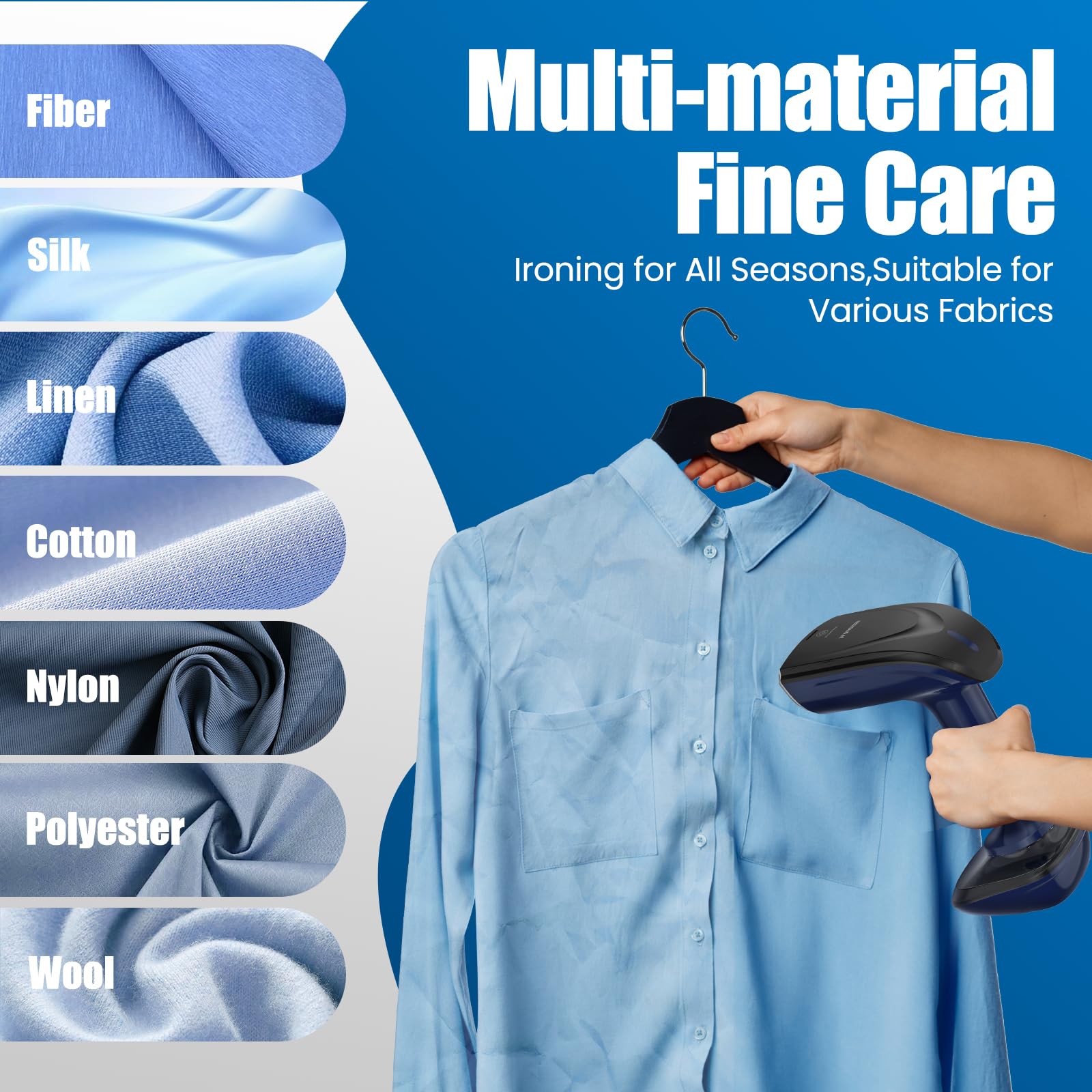 Powerful Handheld Fabric Steamer