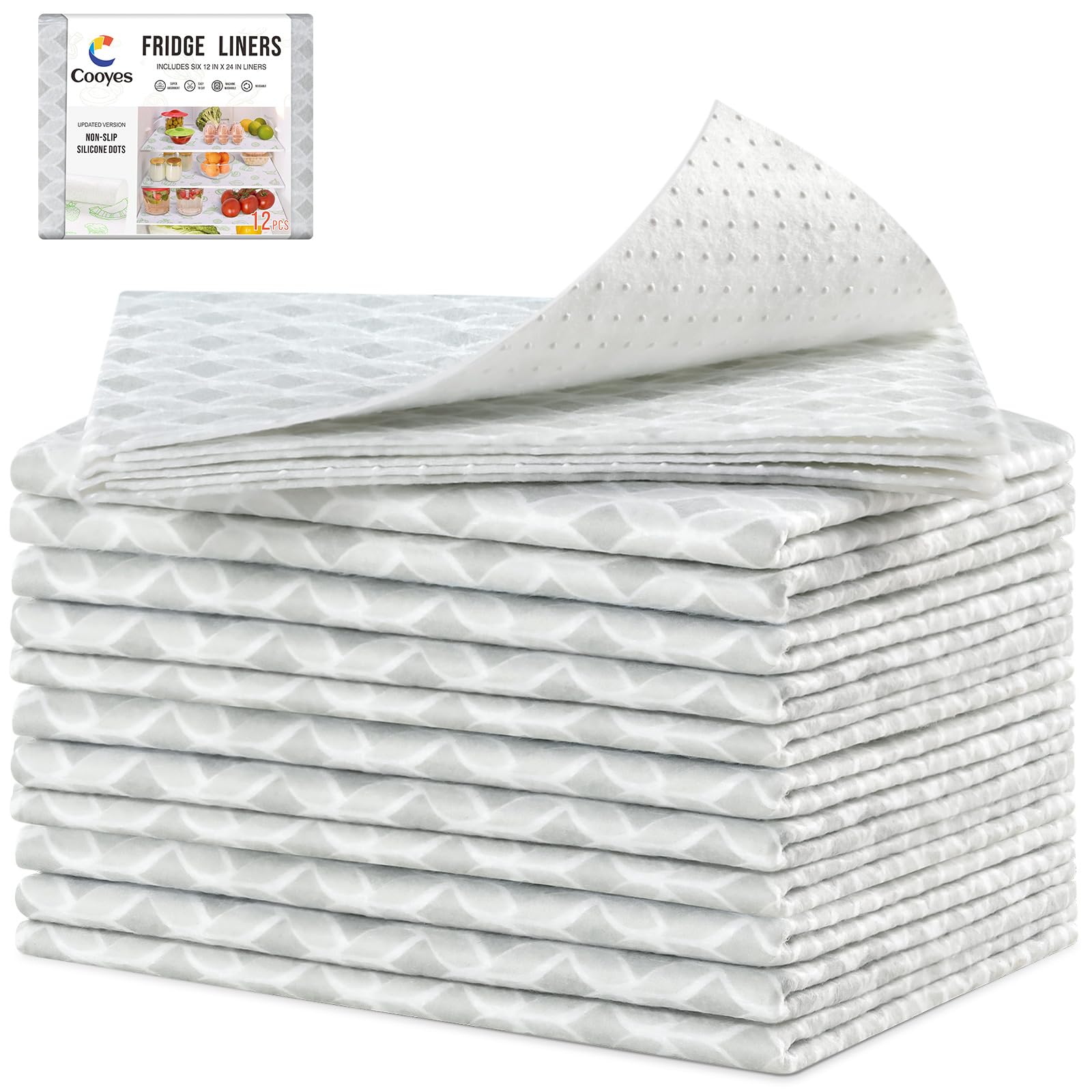 Refrigerator Liners 17.7" x 24" (35.99 Sq Ft)