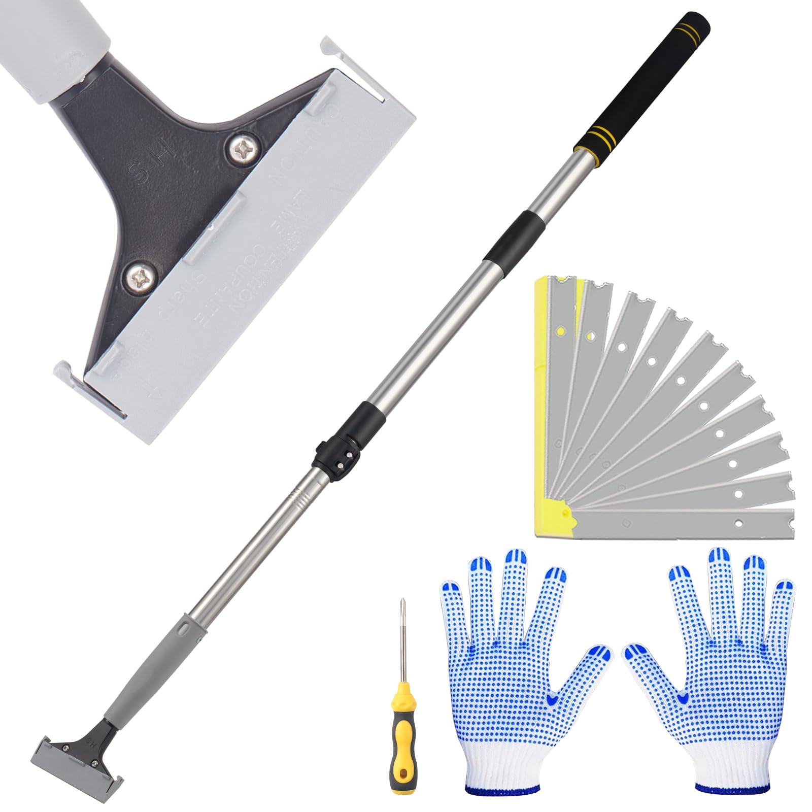 Floor Scraper Heavy Duty Long Handle