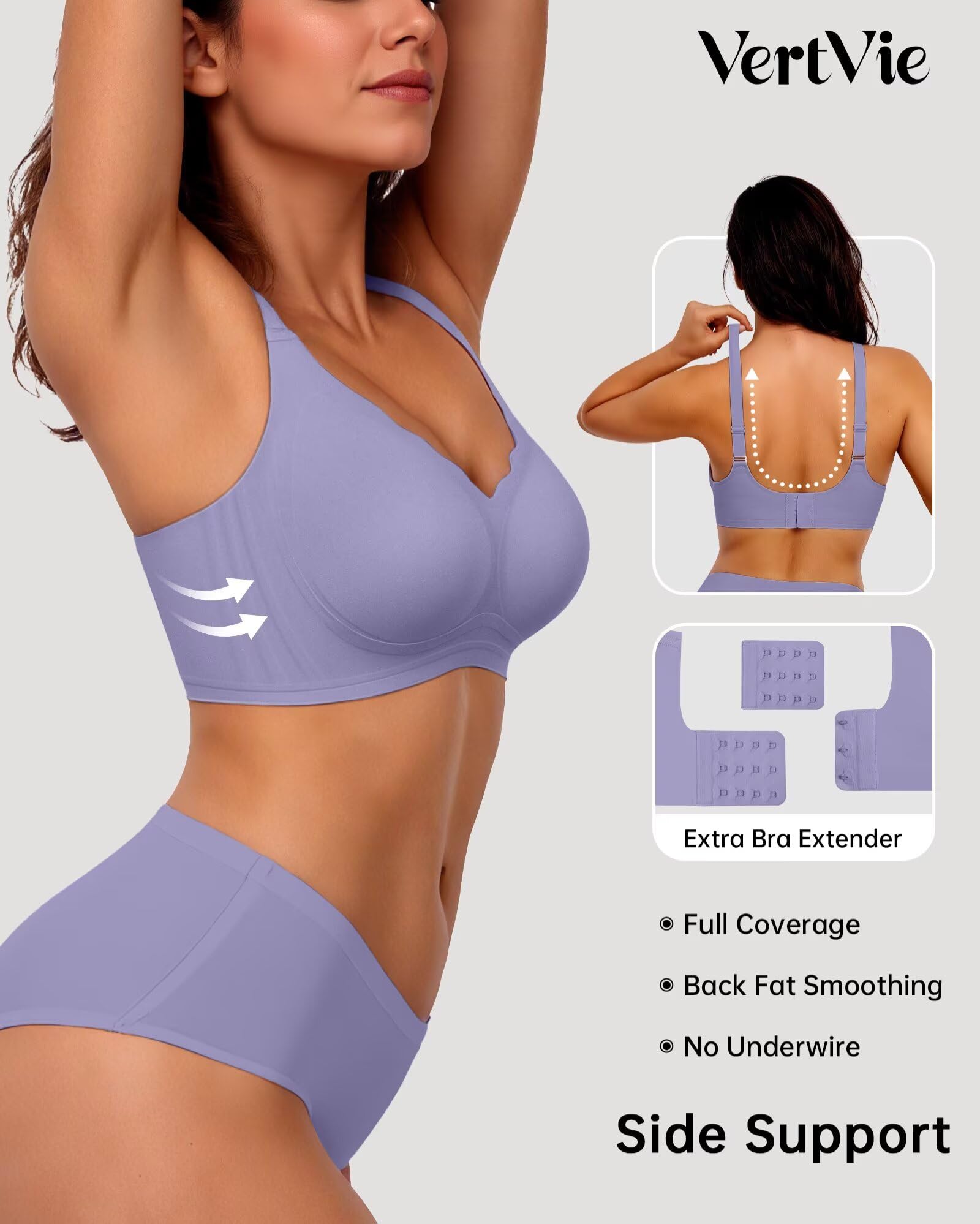 Seamless Jelly Bra No Underwire Supportive Bralette