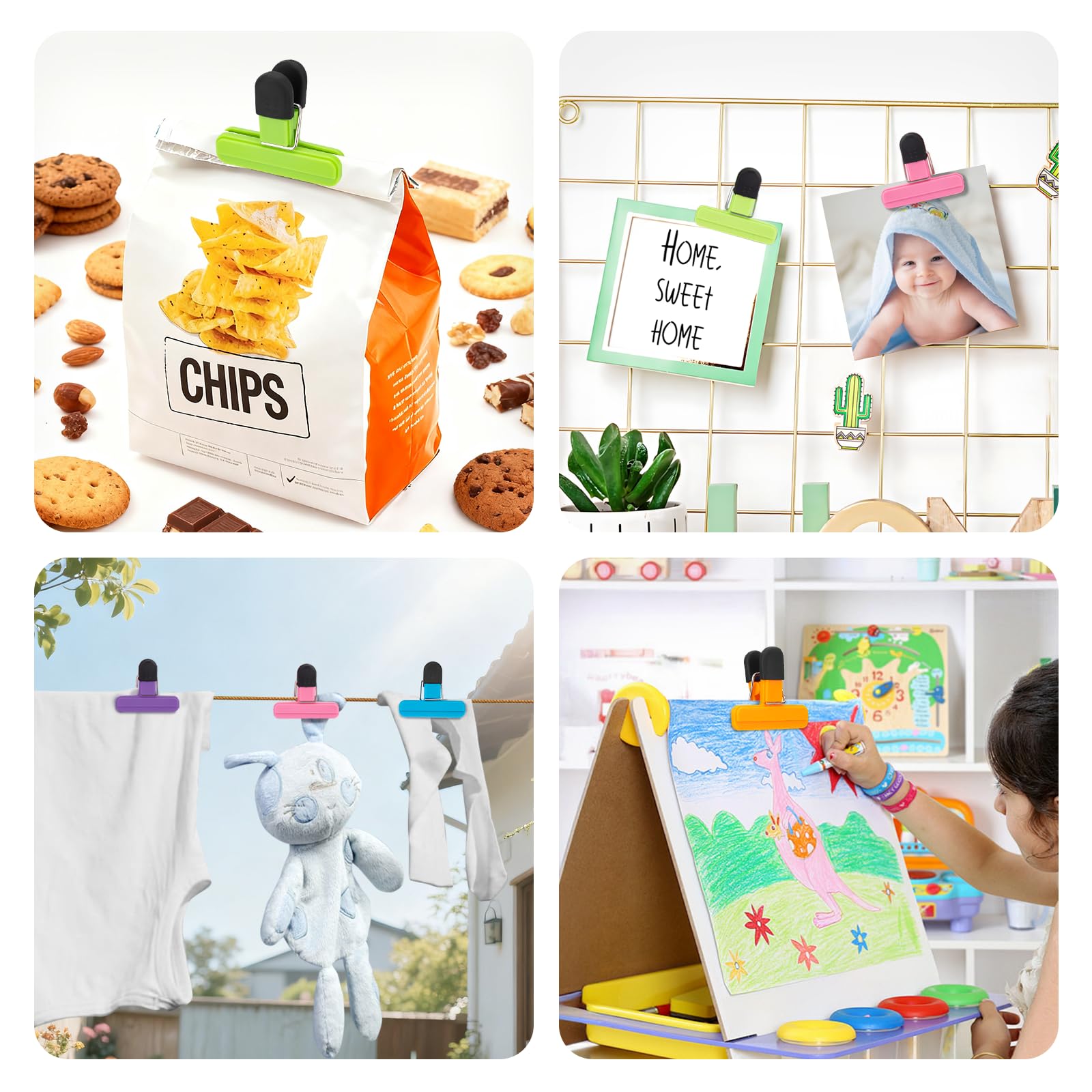 12 Pcs Chip Clips (12 Count)