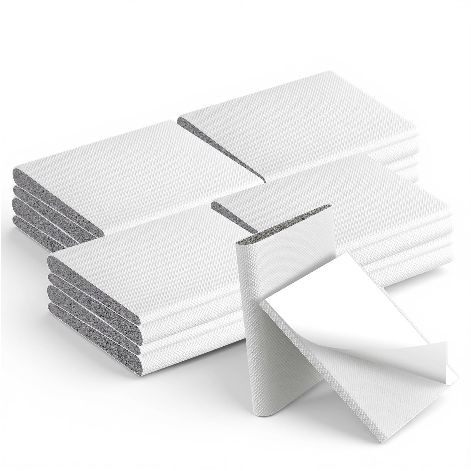 16 Pieces Door Corner Seal Pads Adhesive Weatherstripping