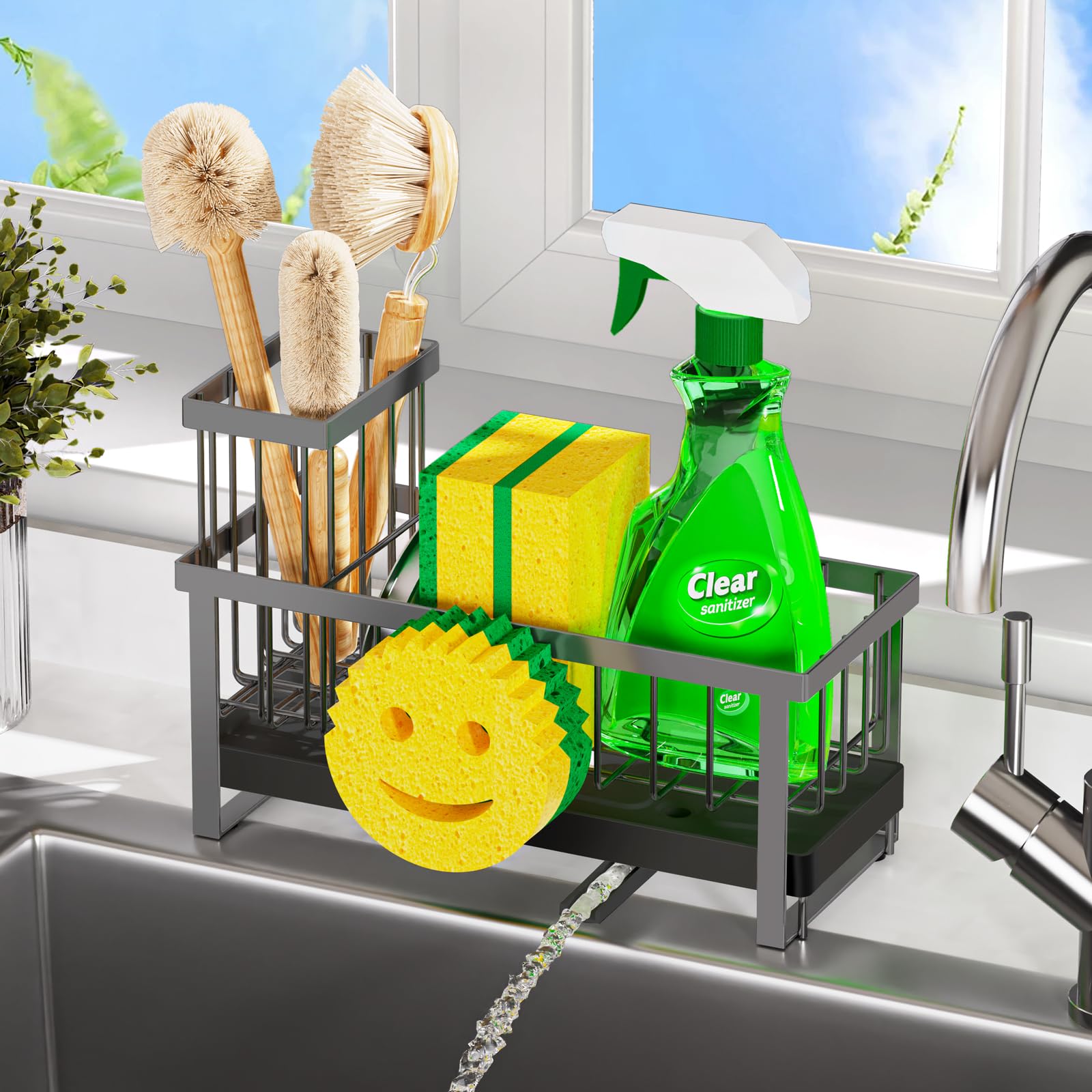 Sponge Holder for Kitchen Sink