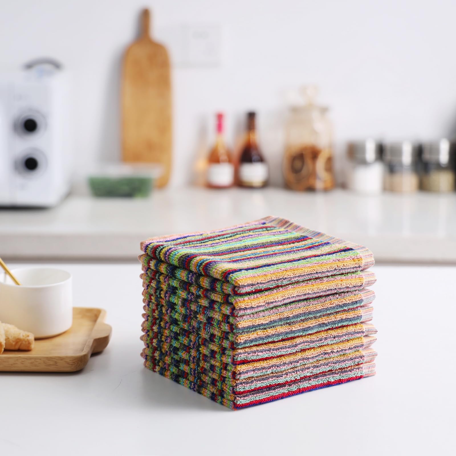 Kitchen Dishcloths for Washing Dishes (8 Count)