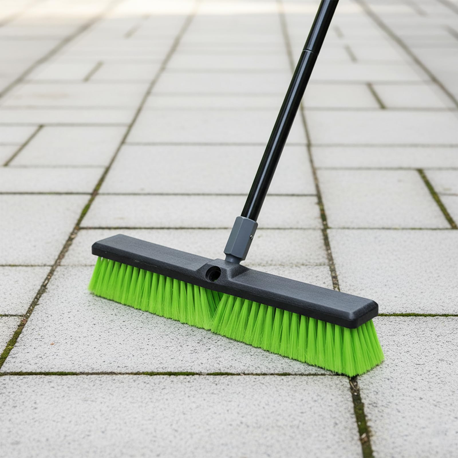 18” Indoor Shop and Garage Push Boom with Soft Bristles