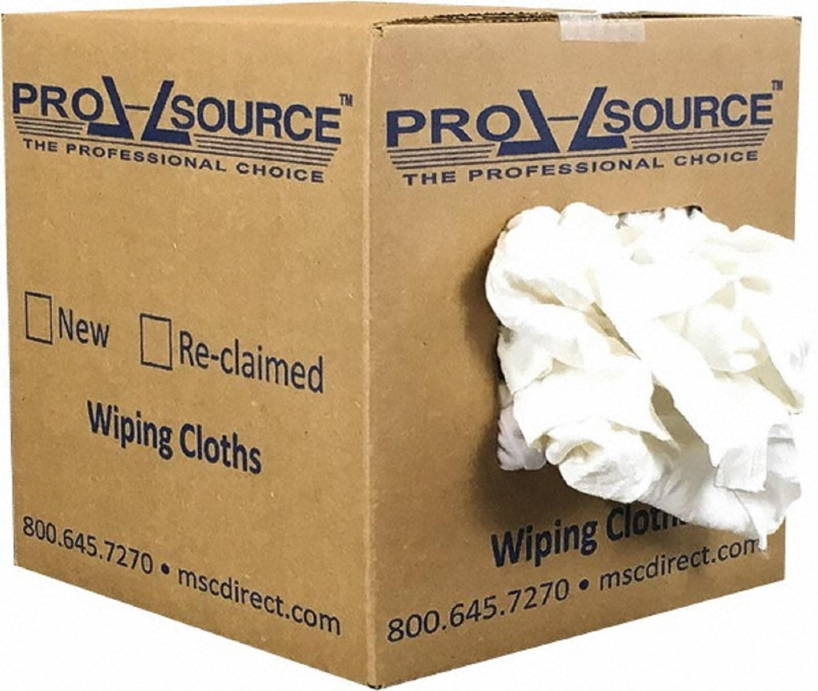 Reclaimed White Cotton T