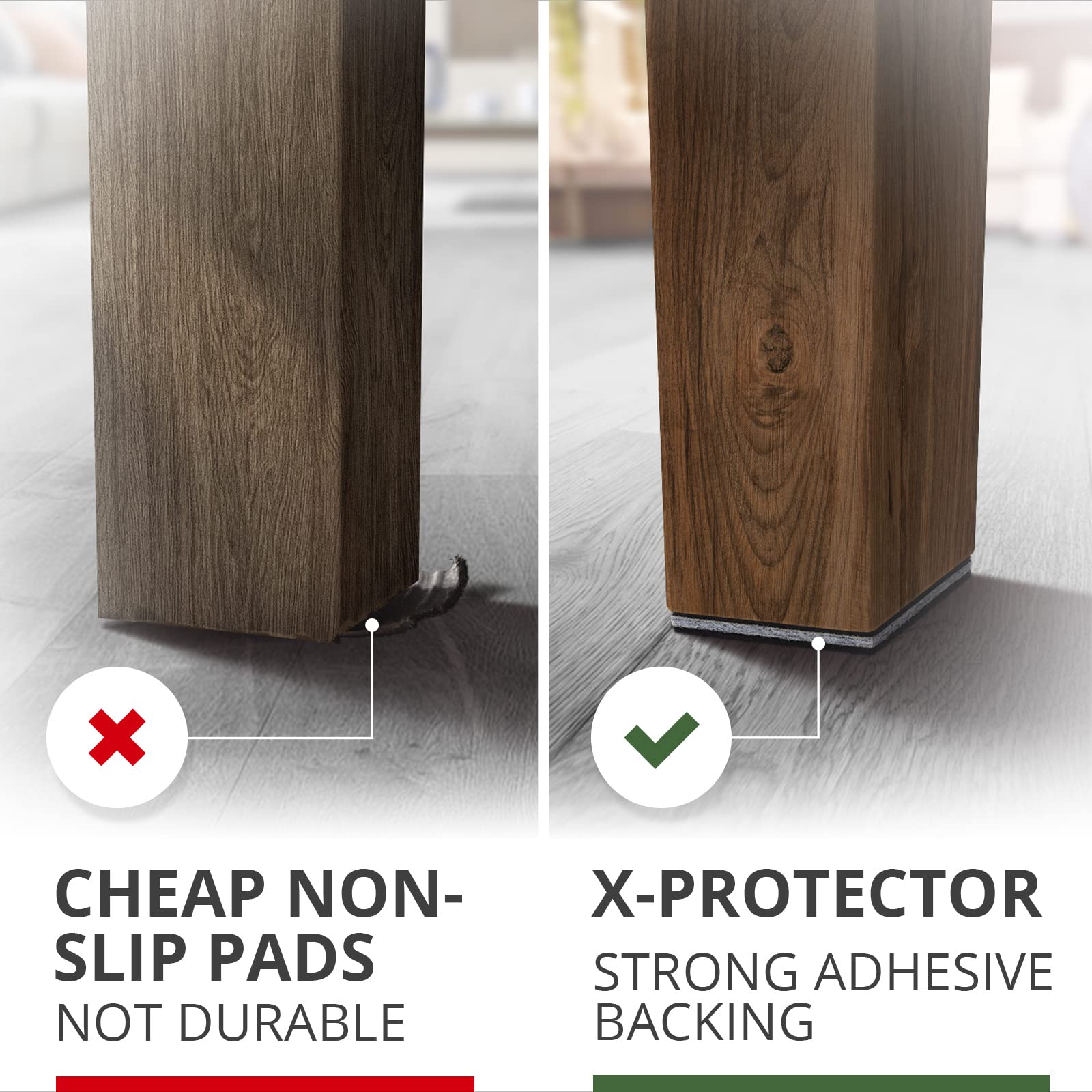 Non Slip Furniture Pads (4 Count)